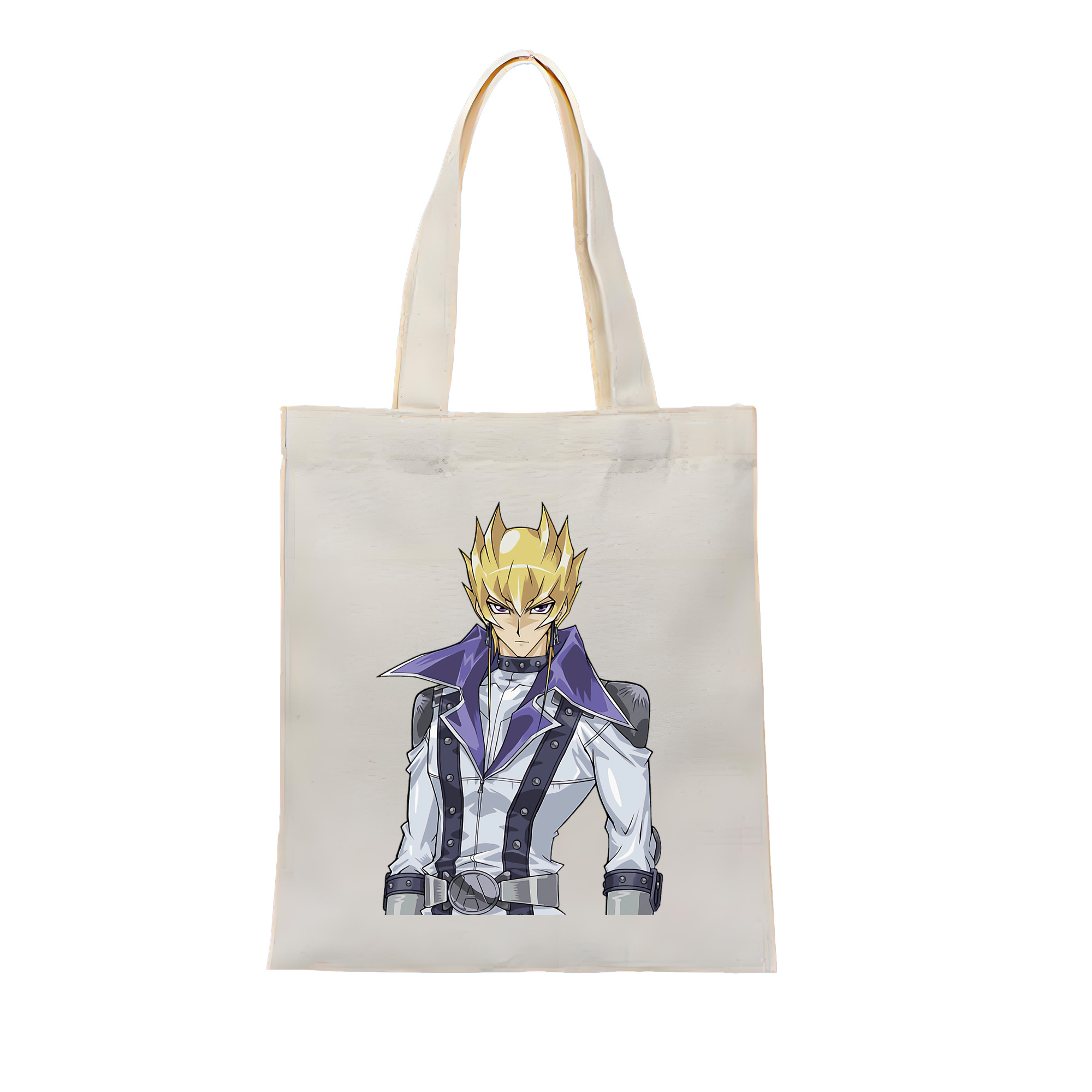 （画像用） 遊☆戯☆王 Yu-Gi-Oh! 縦型キャンバス生地手提げバッグ　トートバッグ