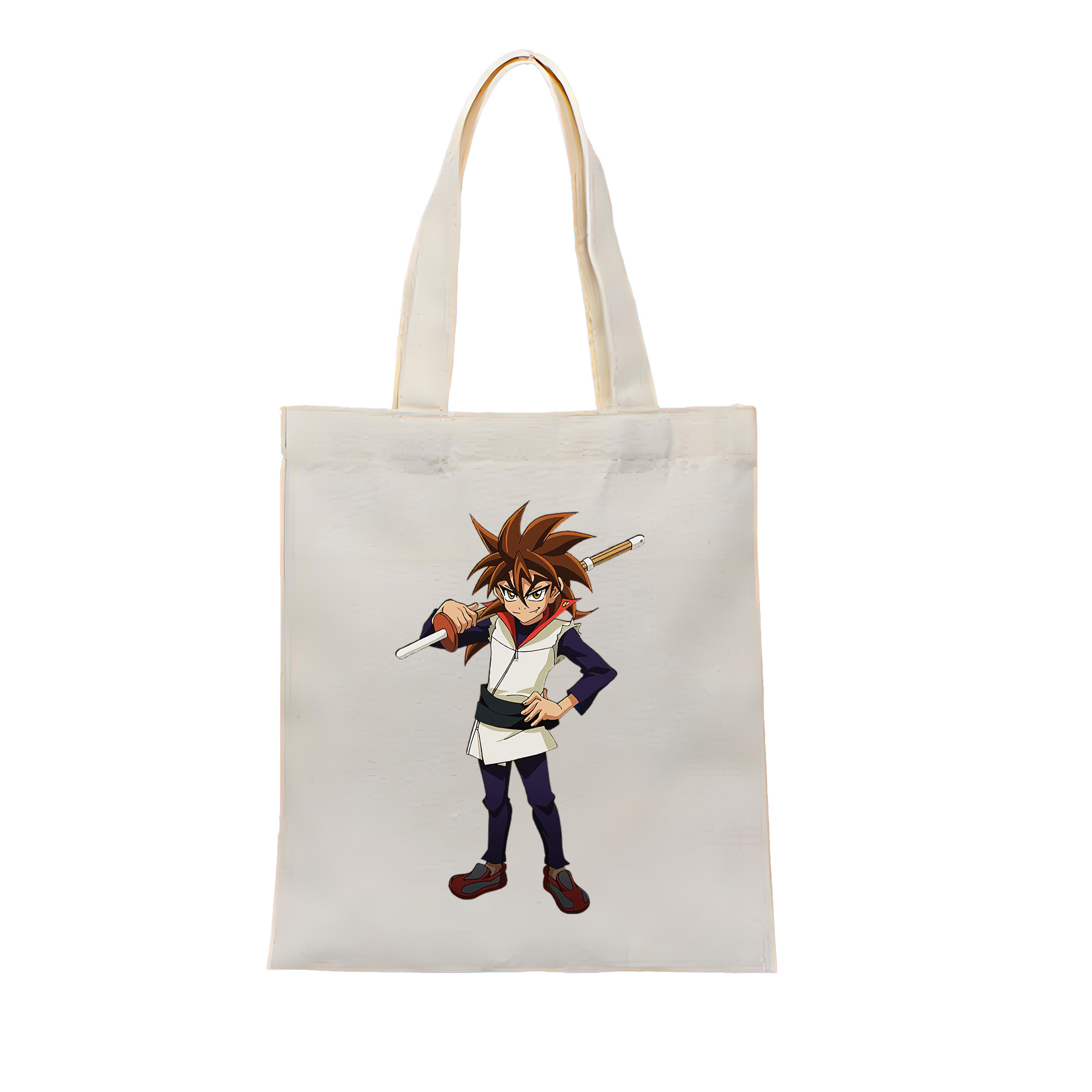 （画像用） 遊☆戯☆王 Yu-Gi-Oh! 縦型キャンバス生地手提げバッグ　トートバッグ
