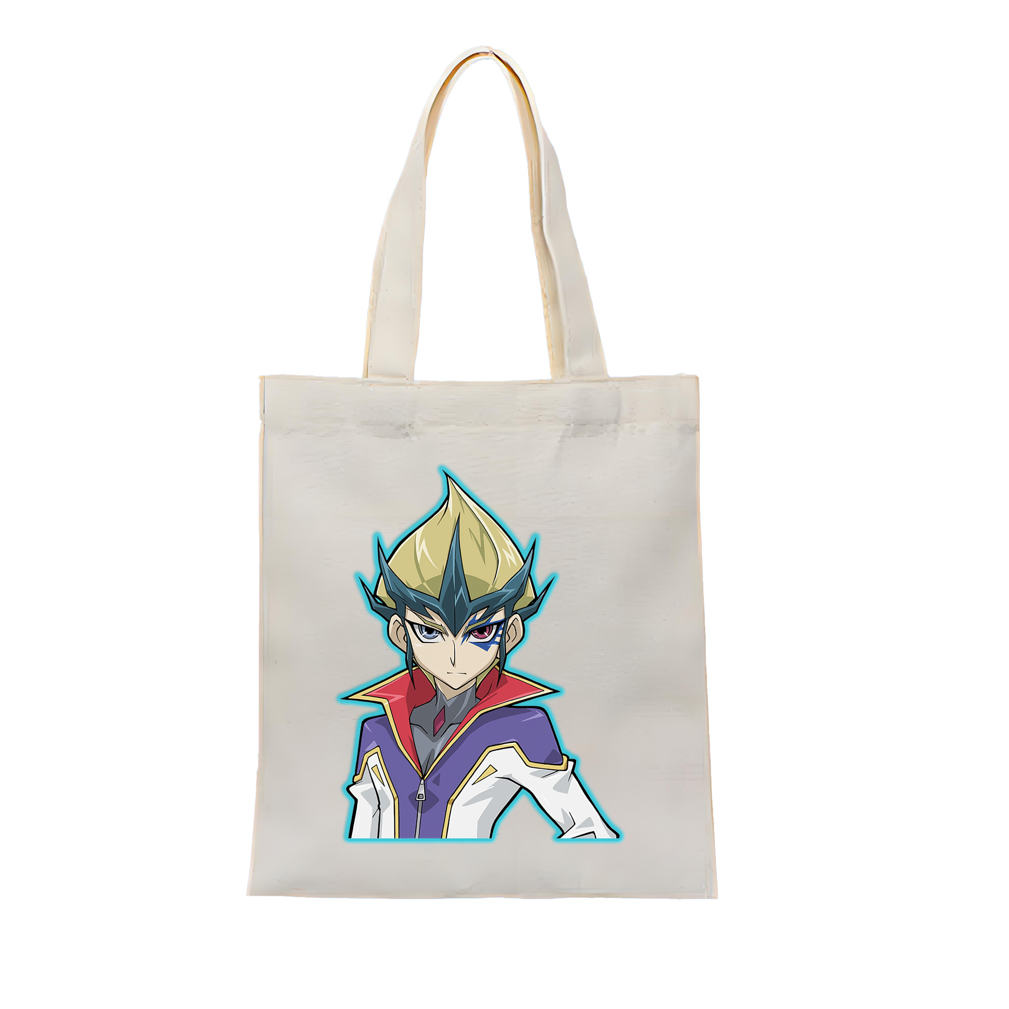（画像用） 遊☆戯☆王 Yu-Gi-Oh! 縦型キャンバス生地手提げバッグ　トートバッグ