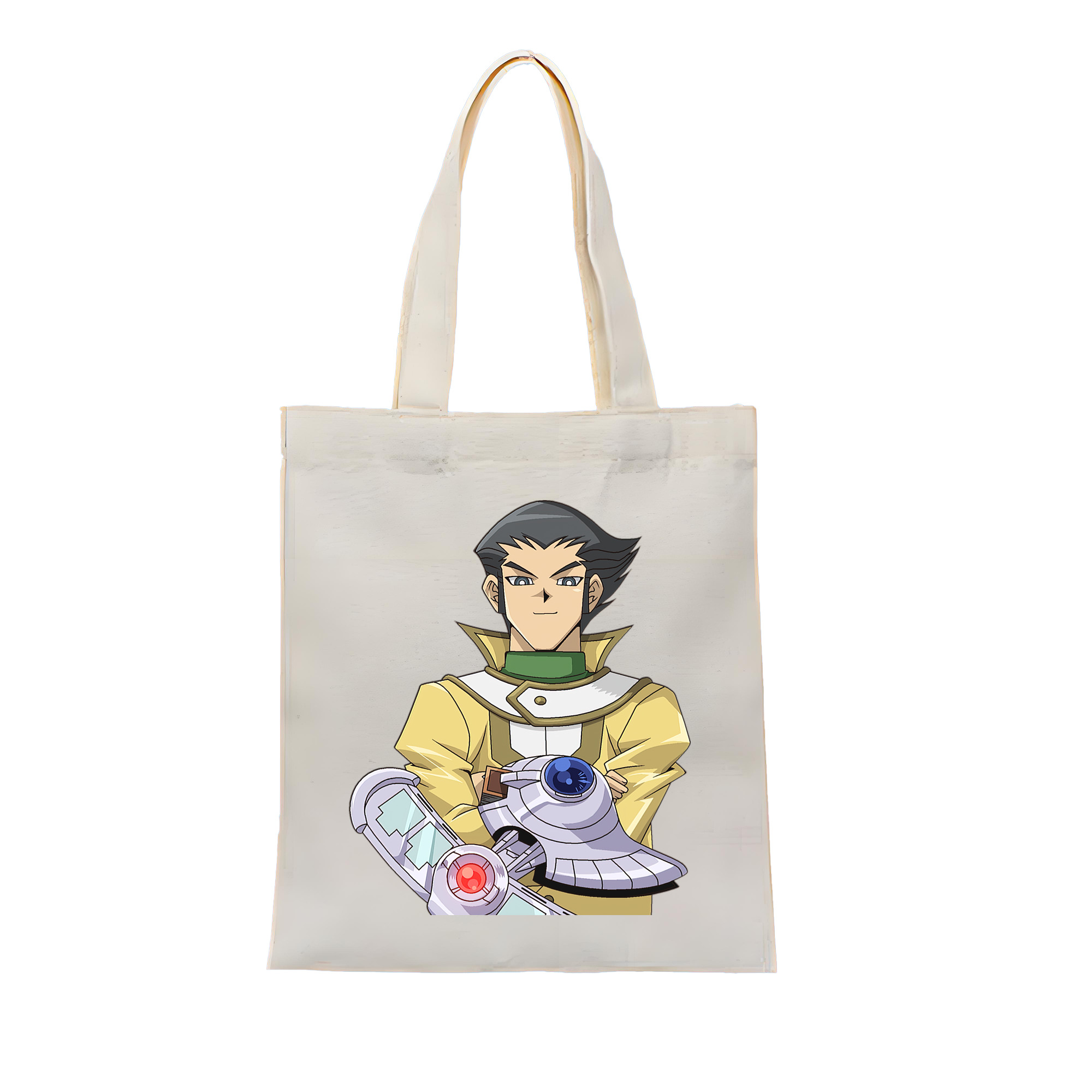（画像用） 遊☆戯☆王 Yu-Gi-Oh! 縦型キャンバス生地手提げバッグ　トートバッグ
