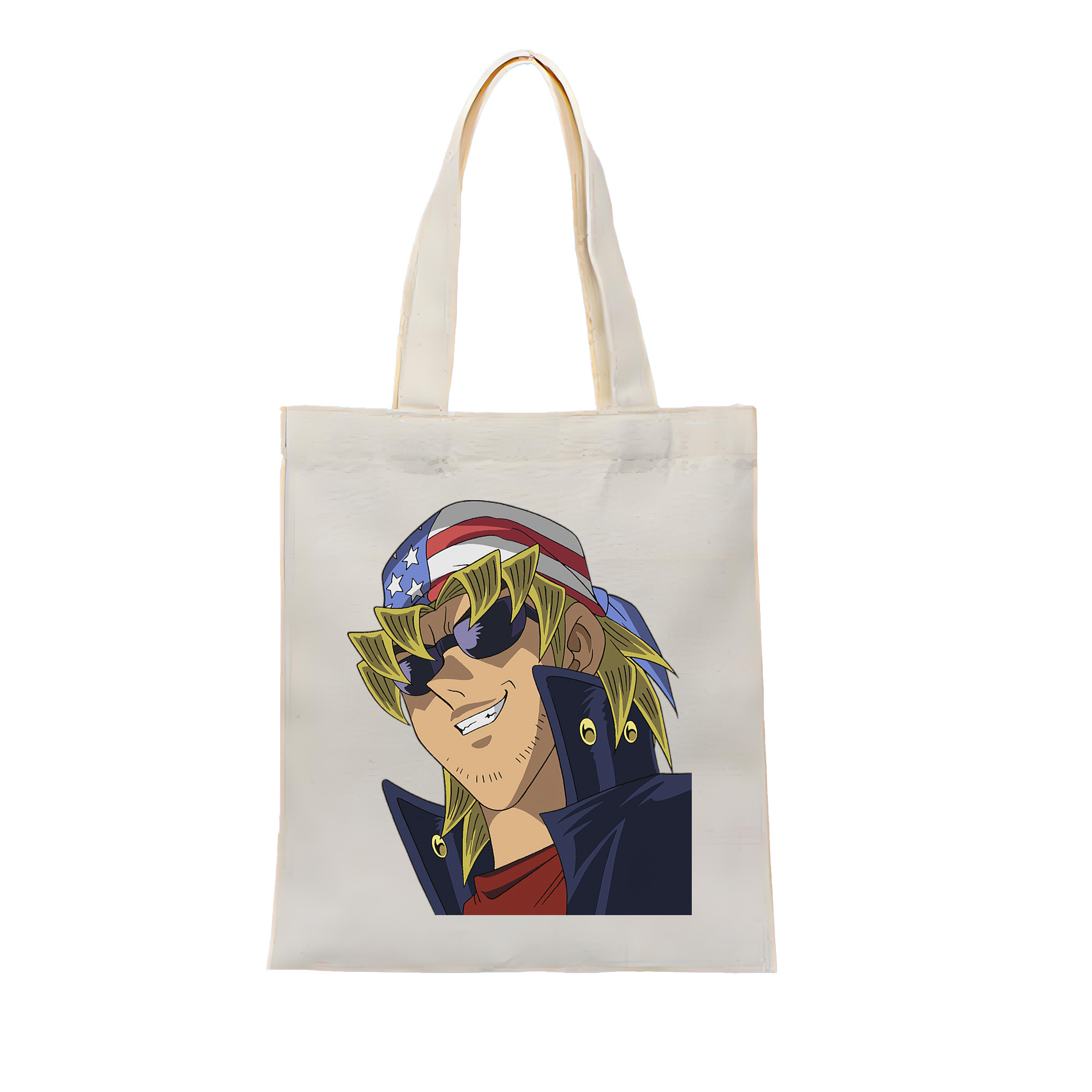（画像用） 遊☆戯☆王 Yu-Gi-Oh! 縦型キャンバス生地手提げバッグ　トートバッグ