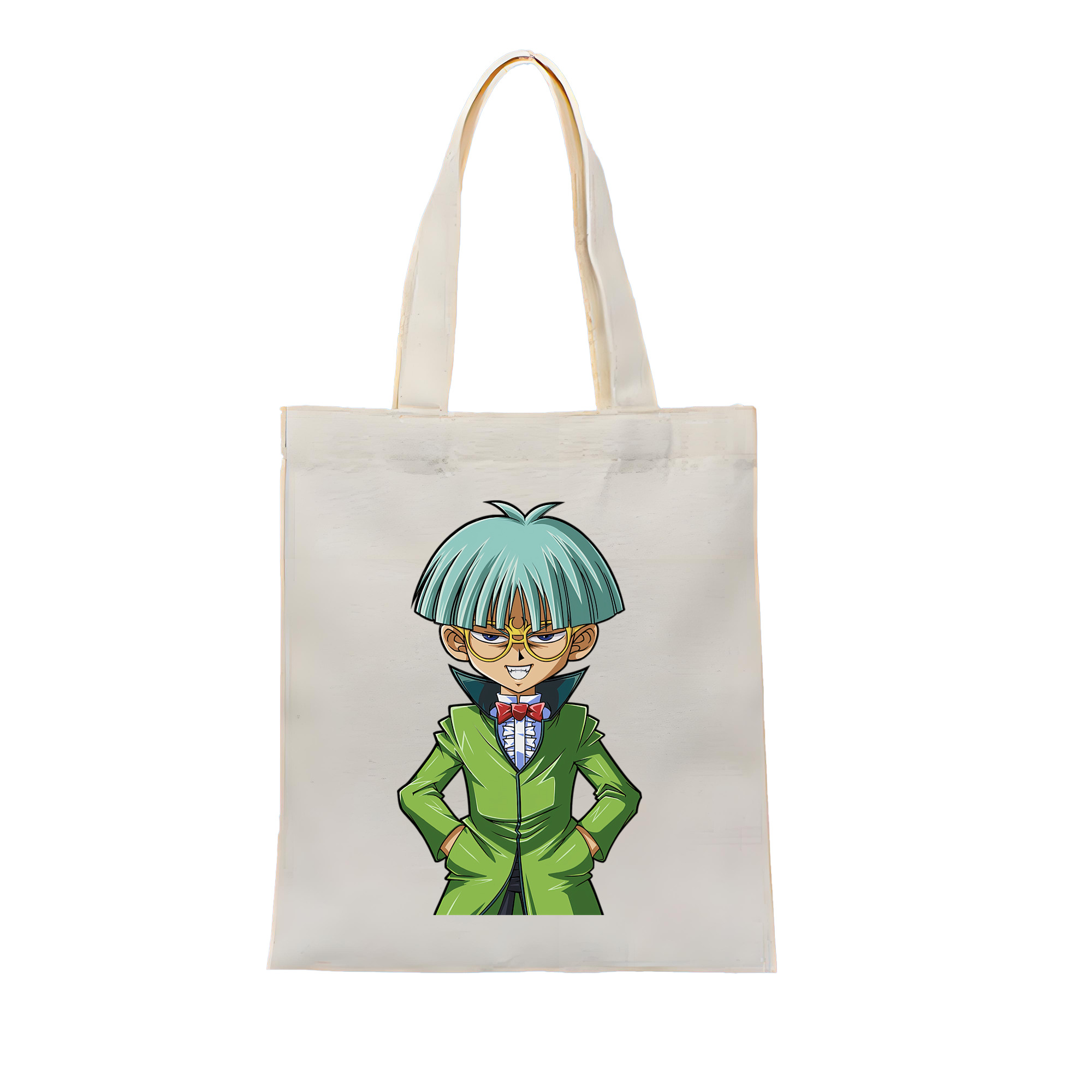 （画像用） 遊☆戯☆王 Yu-Gi-Oh! 縦型キャンバス生地手提げバッグ　トートバッグ