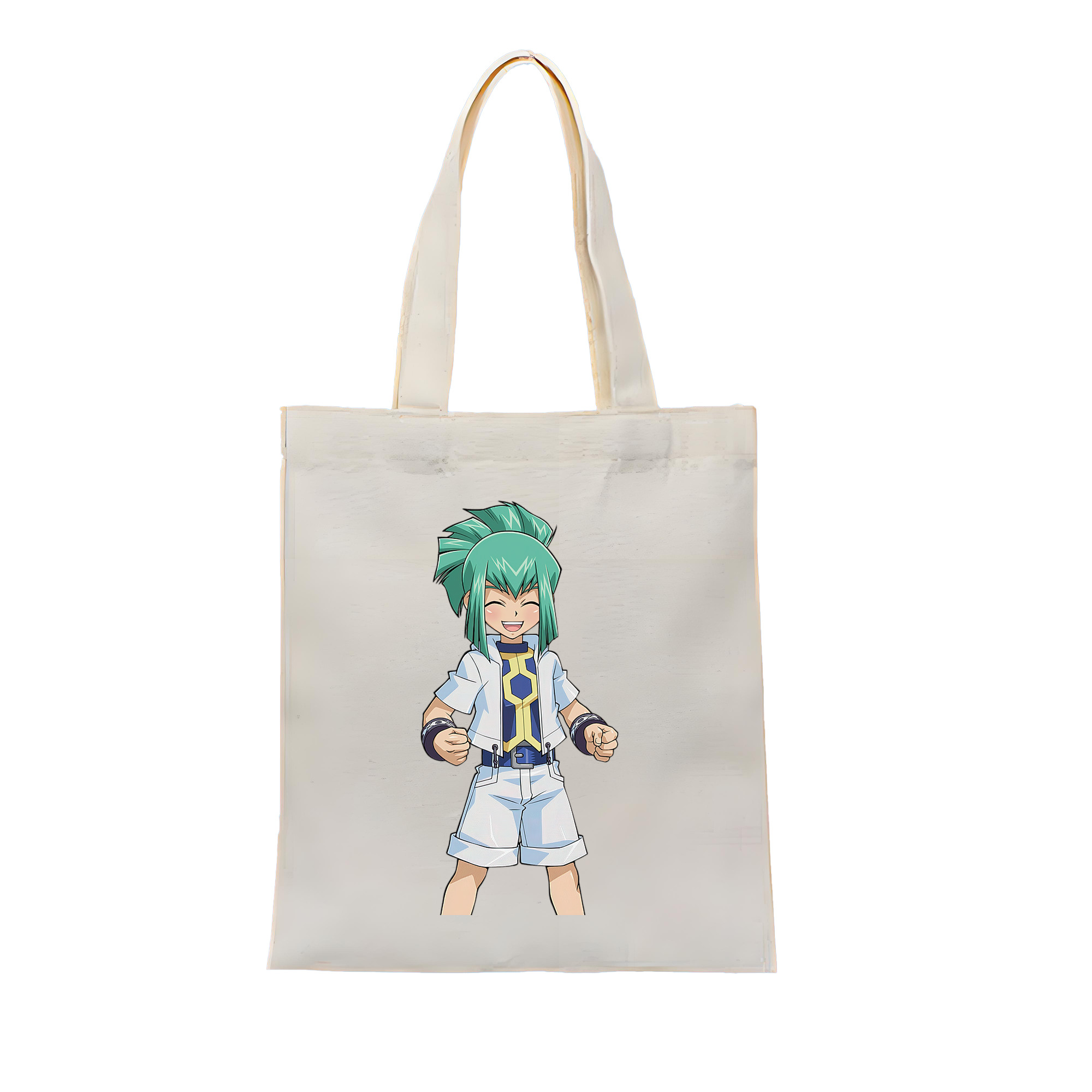 （画像用） 遊☆戯☆王 Yu-Gi-Oh! 縦型キャンバス生地手提げバッグ　トートバッグ