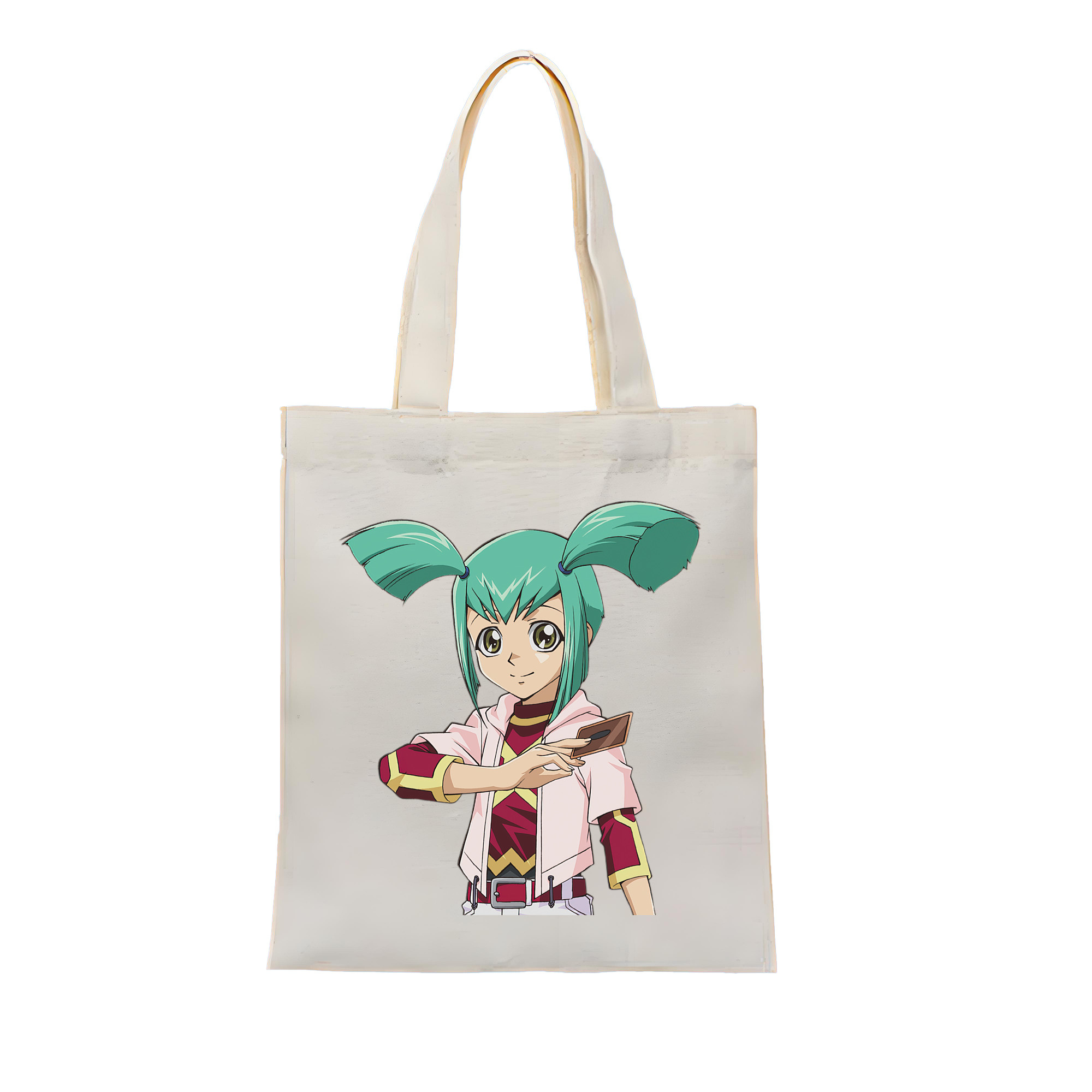 （画像用） 遊☆戯☆王 Yu-Gi-Oh! 縦型キャンバス生地手提げバッグ　トートバッグ