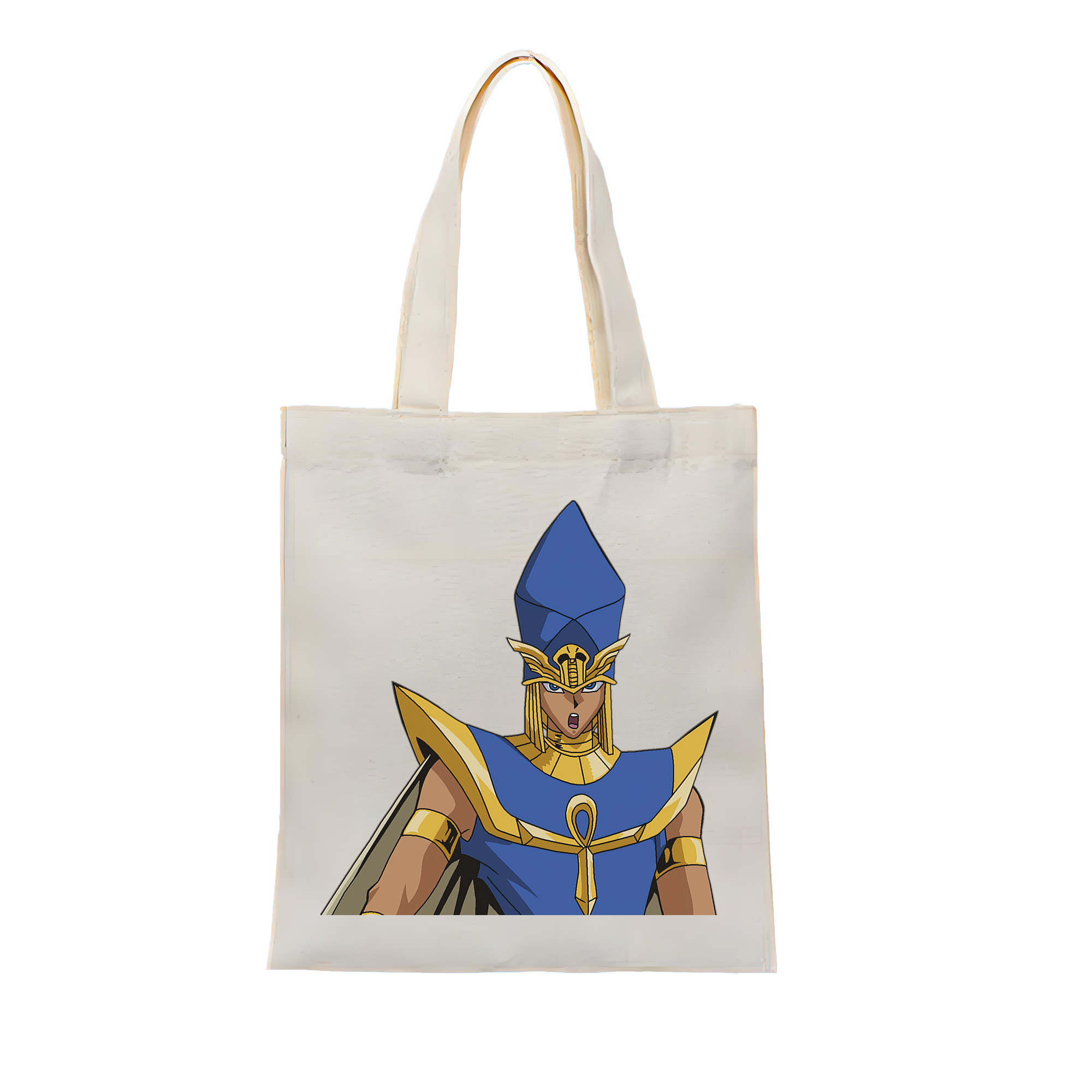 （画像用） 遊☆戯☆王 Yu-Gi-Oh! 縦型キャンバス生地手提げバッグ　トートバッグ