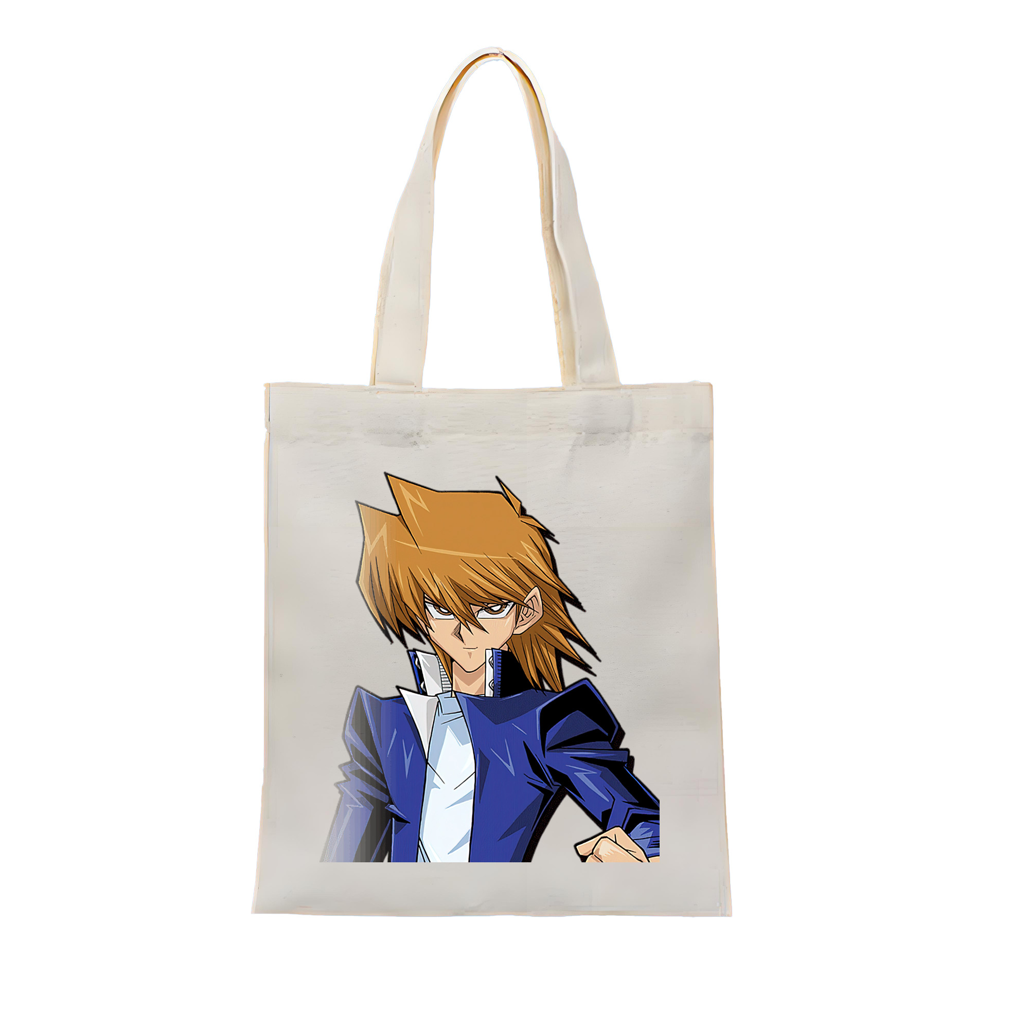 （画像用） 遊☆戯☆王 Yu-Gi-Oh! 縦型キャンバス生地手提げバッグ　トートバッグ