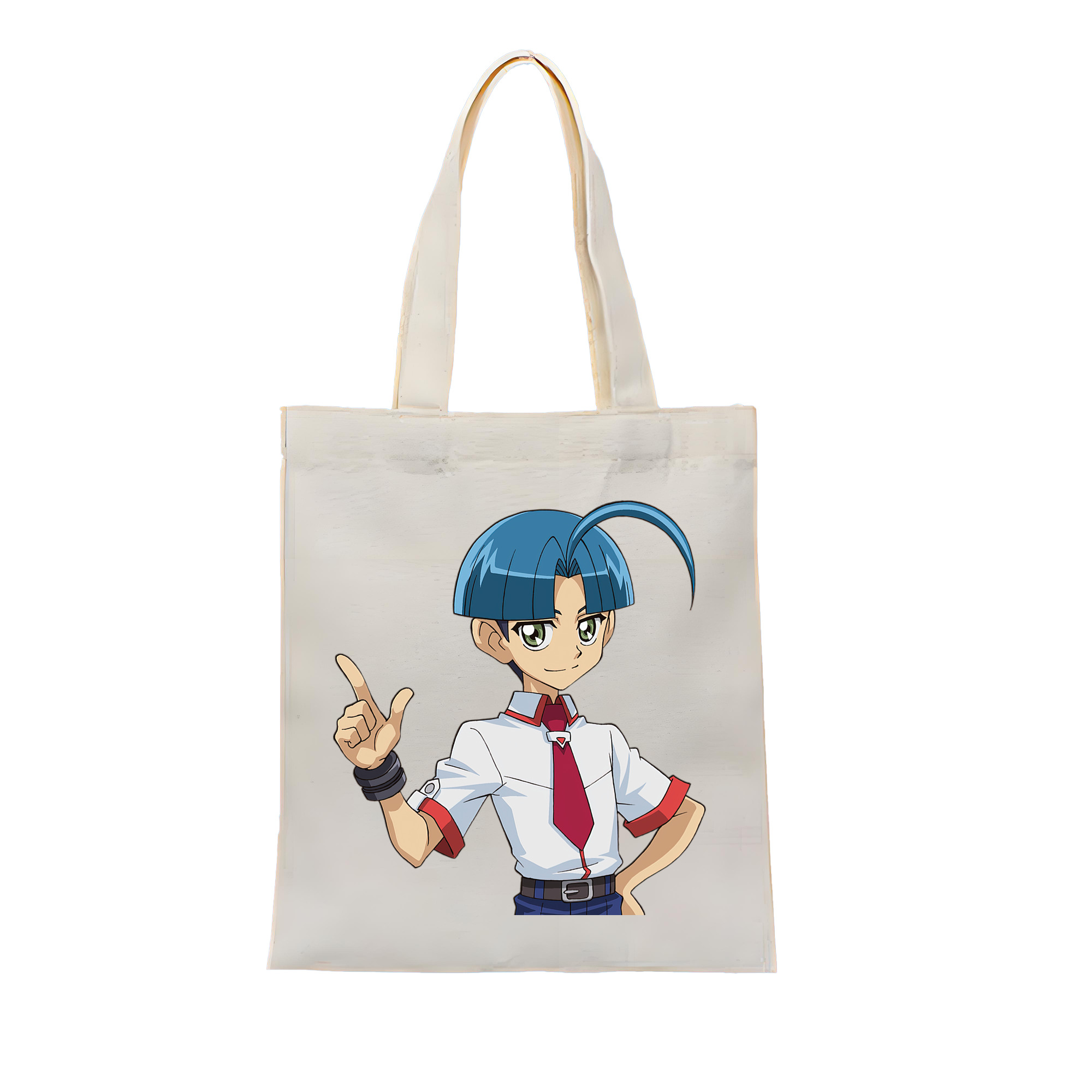 （画像用） 遊☆戯☆王 Yu-Gi-Oh! 縦型キャンバス生地手提げバッグ　トートバッグ