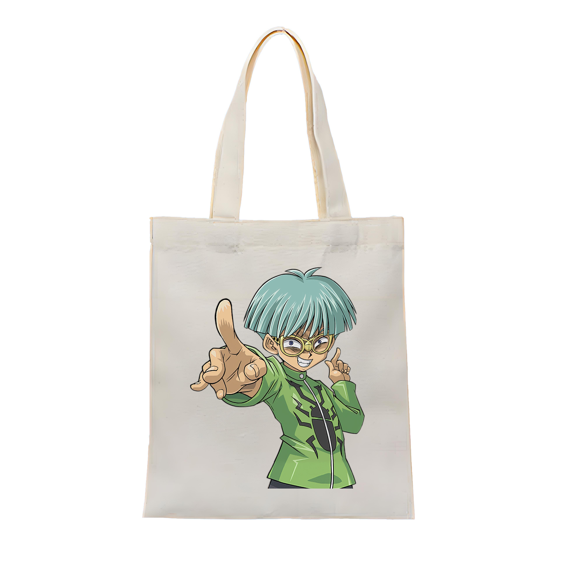 （画像用） 遊☆戯☆王 Yu-Gi-Oh! 縦型キャンバス生地手提げバッグ　トートバッグ