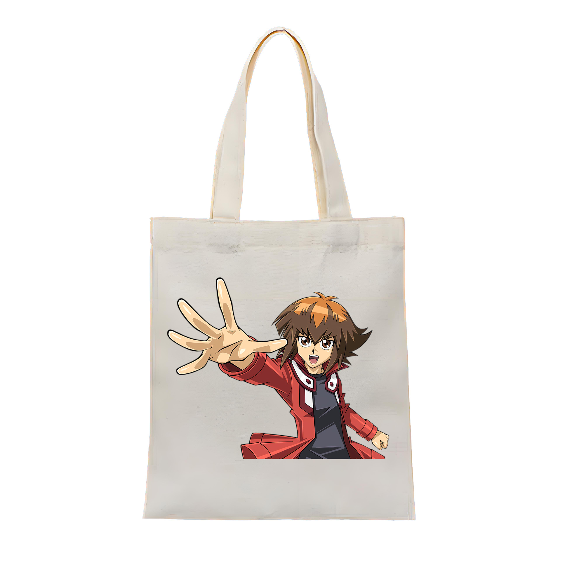 （画像用） 遊☆戯☆王 Yu-Gi-Oh! 縦型キャンバス生地手提げバッグ　トートバッグ