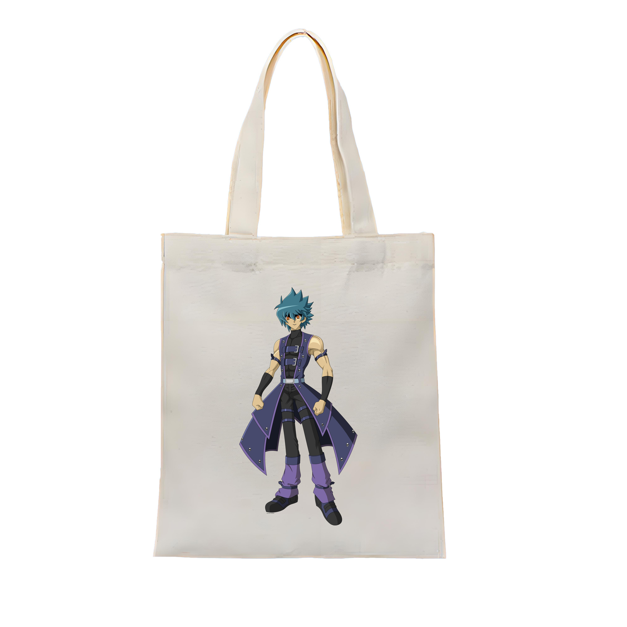 （画像用） 遊☆戯☆王 Yu-Gi-Oh! 縦型キャンバス生地手提げバッグ　トートバッグ