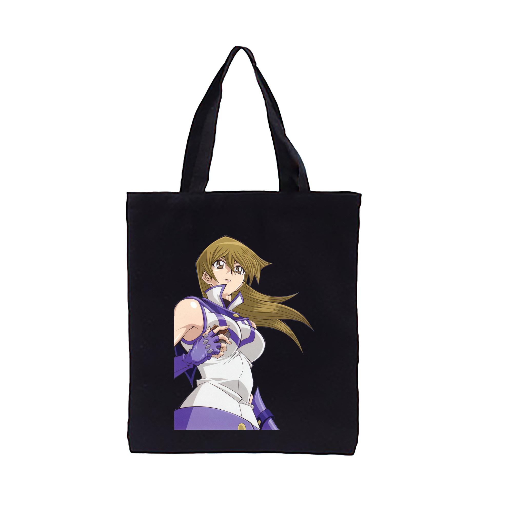 （画像用） 遊☆戯☆王 Yu-Gi-Oh! 縦型キャンバス生地手提げバッグ　トートバッグ