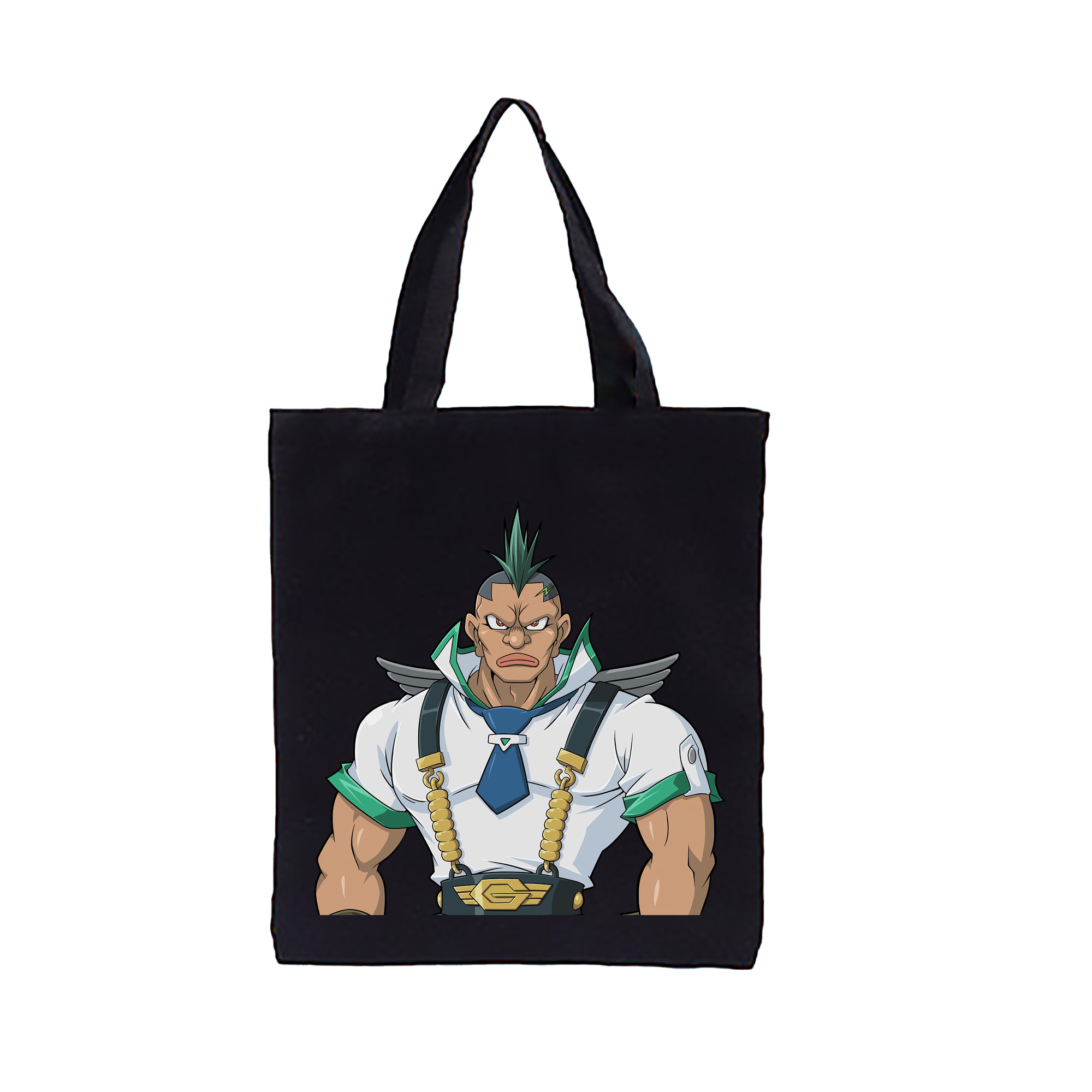 （画像用） 遊☆戯☆王 Yu-Gi-Oh! 縦型キャンバス生地手提げバッグ　トートバッグ