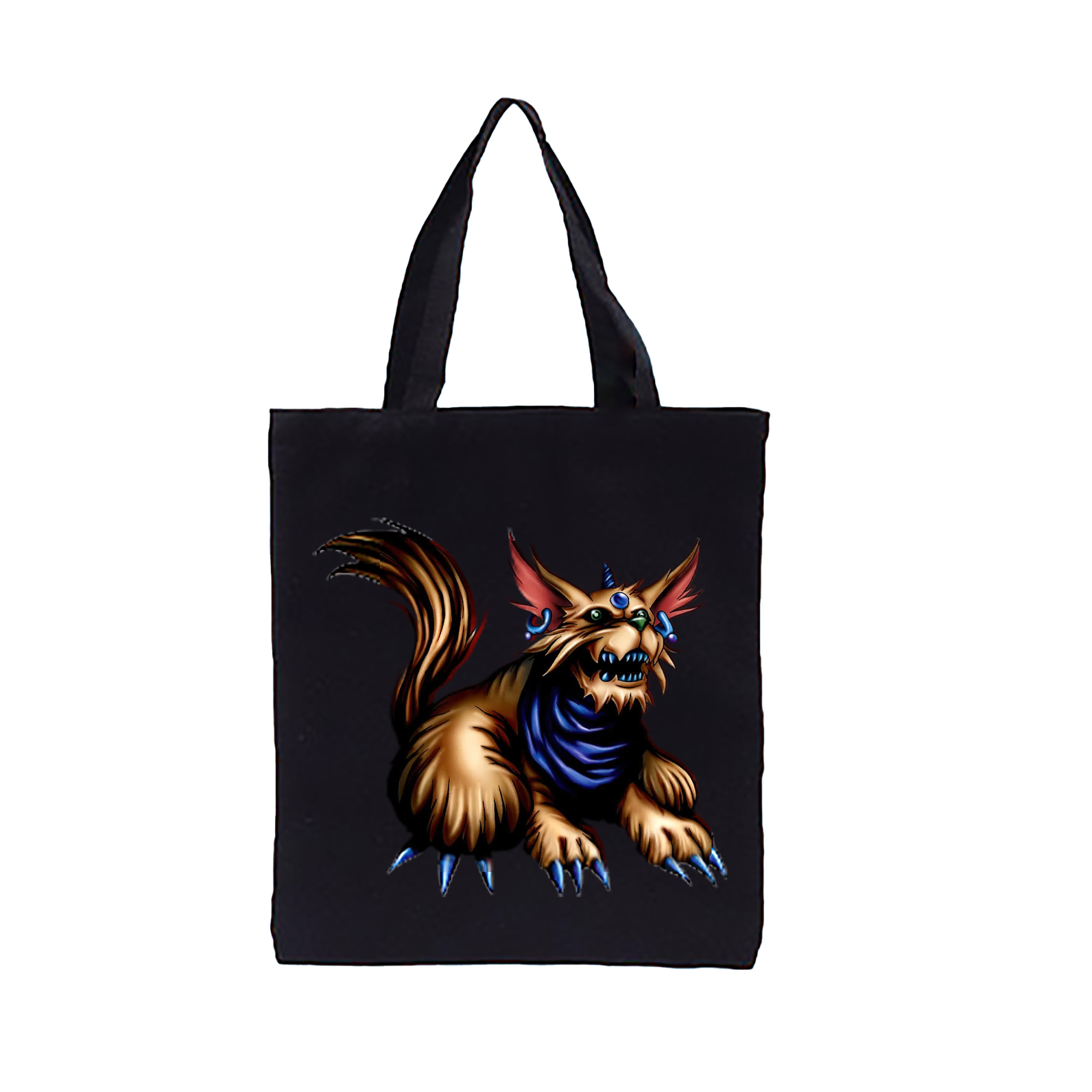 （画像用） 遊☆戯☆王 Yu-Gi-Oh! 縦型キャンバス生地手提げバッグ　トートバッグ