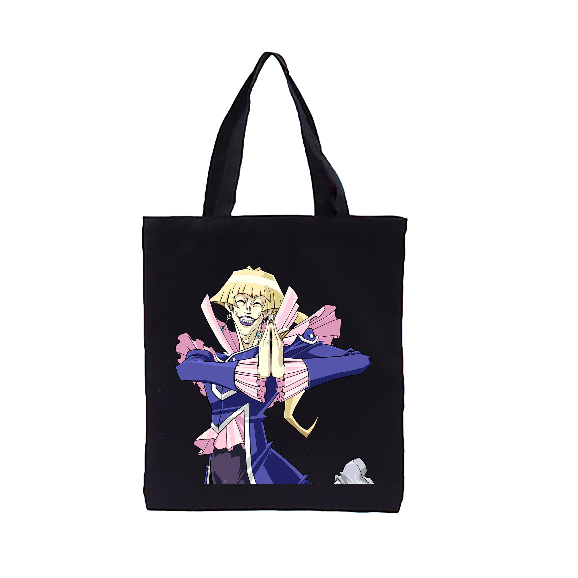 （画像用） 遊☆戯☆王 Yu-Gi-Oh! 縦型キャンバス生地手提げバッグ　トートバッグ