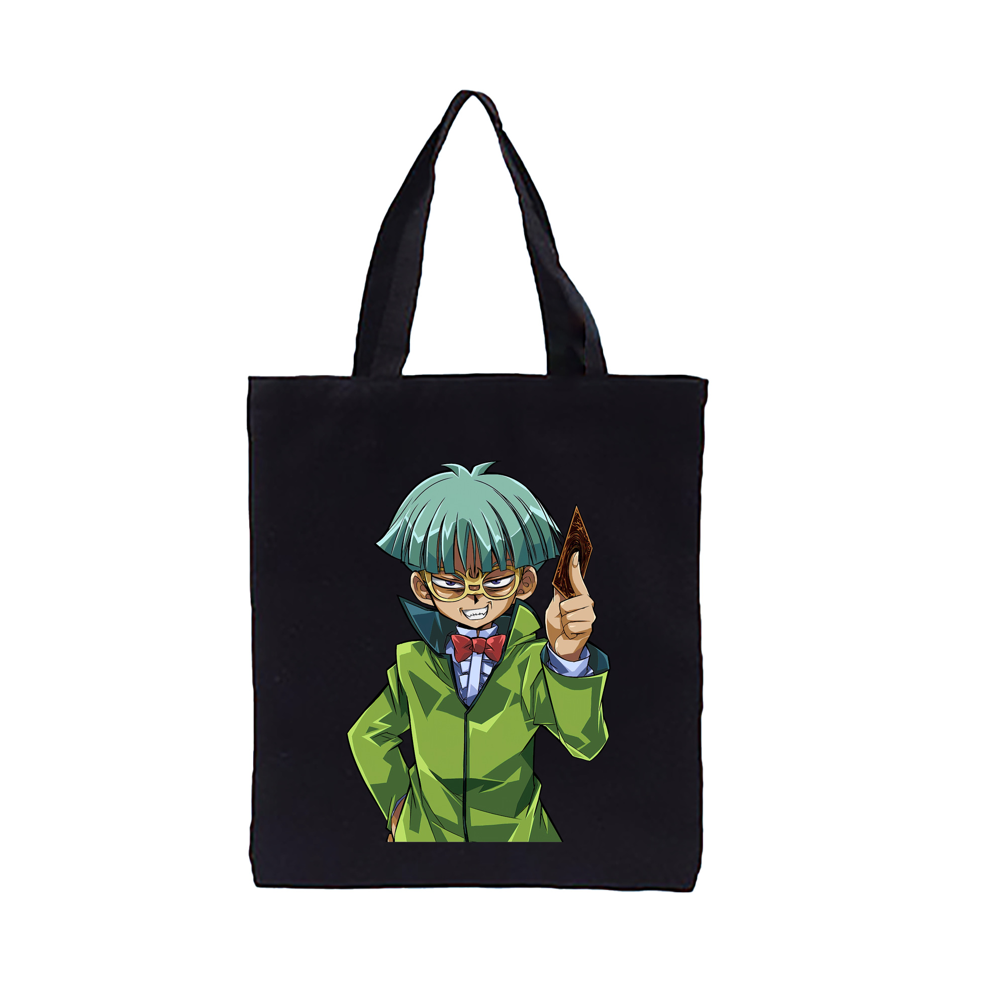 （画像用） 遊☆戯☆王 Yu-Gi-Oh! 縦型キャンバス生地手提げバッグ　トートバッグ
