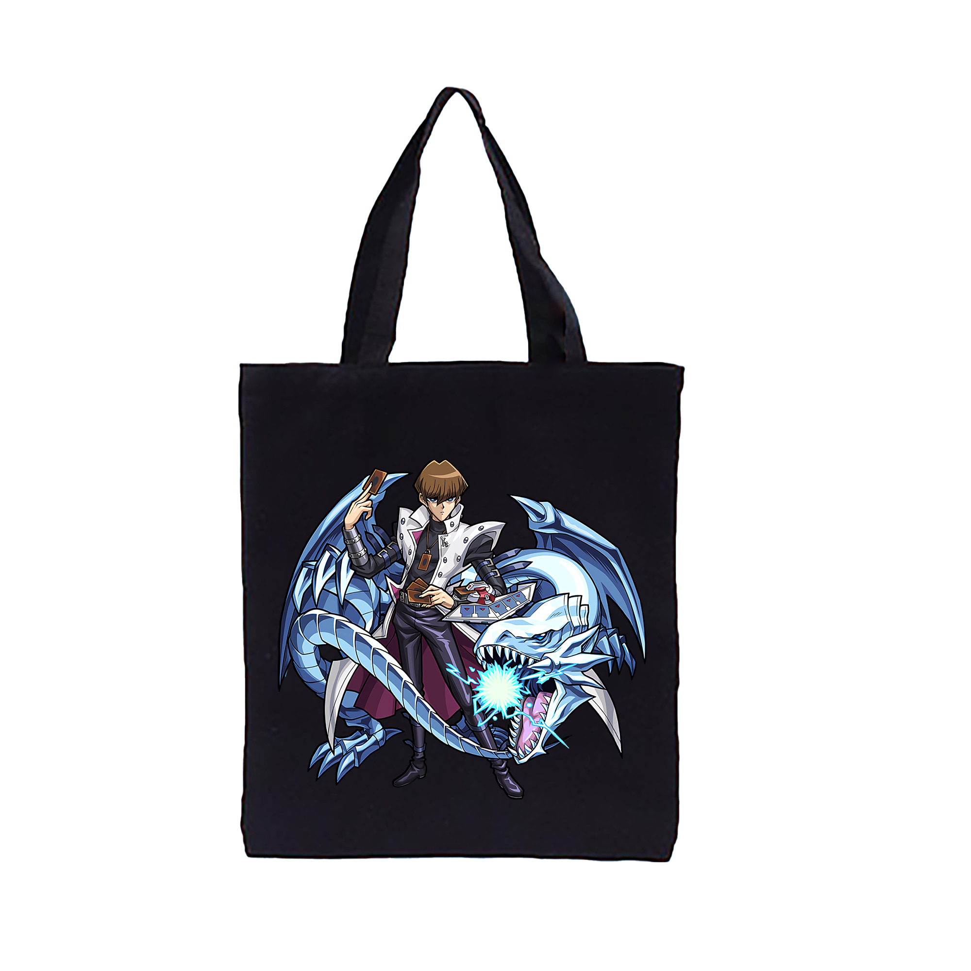 （画像用） 遊☆戯☆王 Yu-Gi-Oh! 縦型キャンバス生地手提げバッグ　トートバッグ