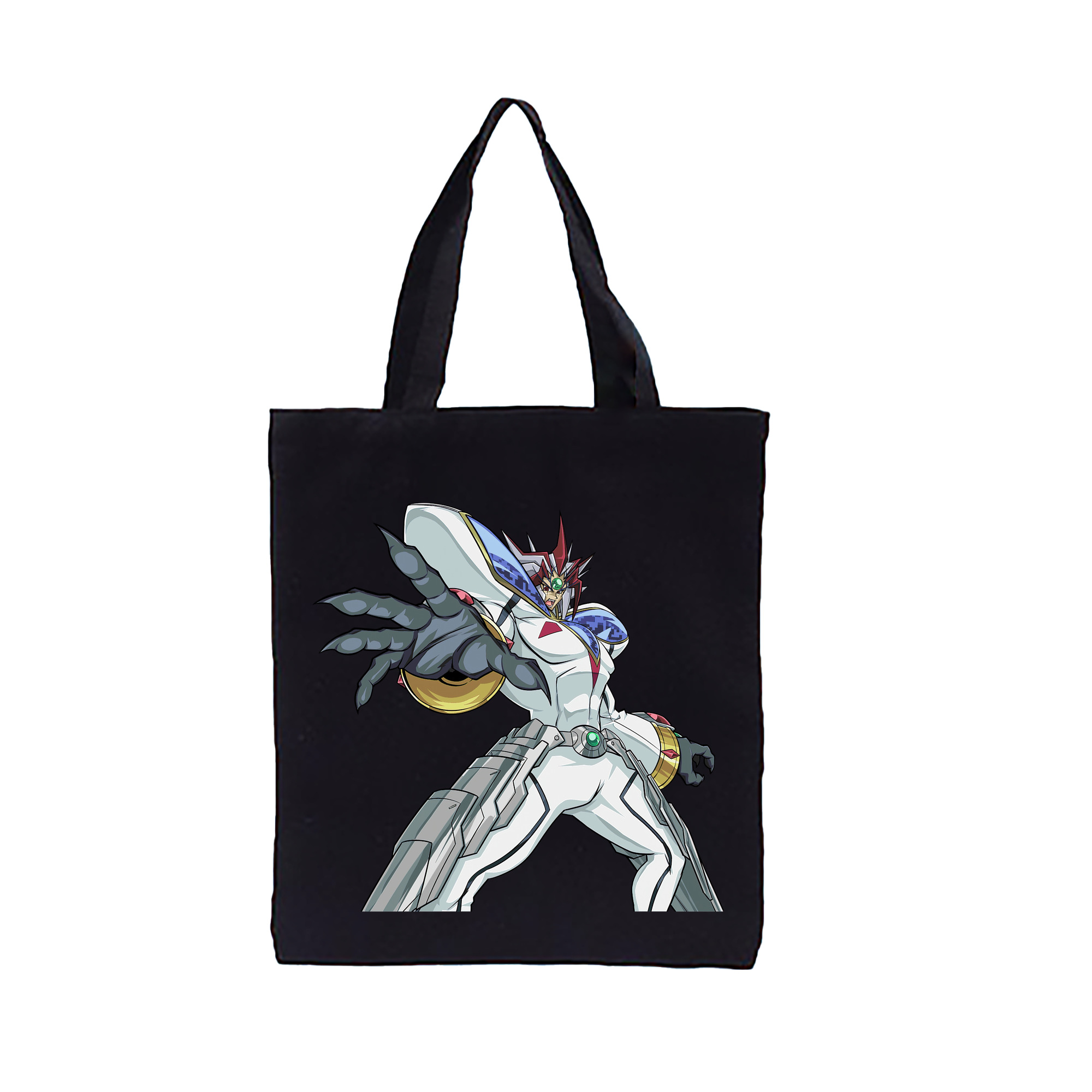 （画像用） 遊☆戯☆王 Yu-Gi-Oh! 縦型キャンバス生地手提げバッグ　トートバッグ