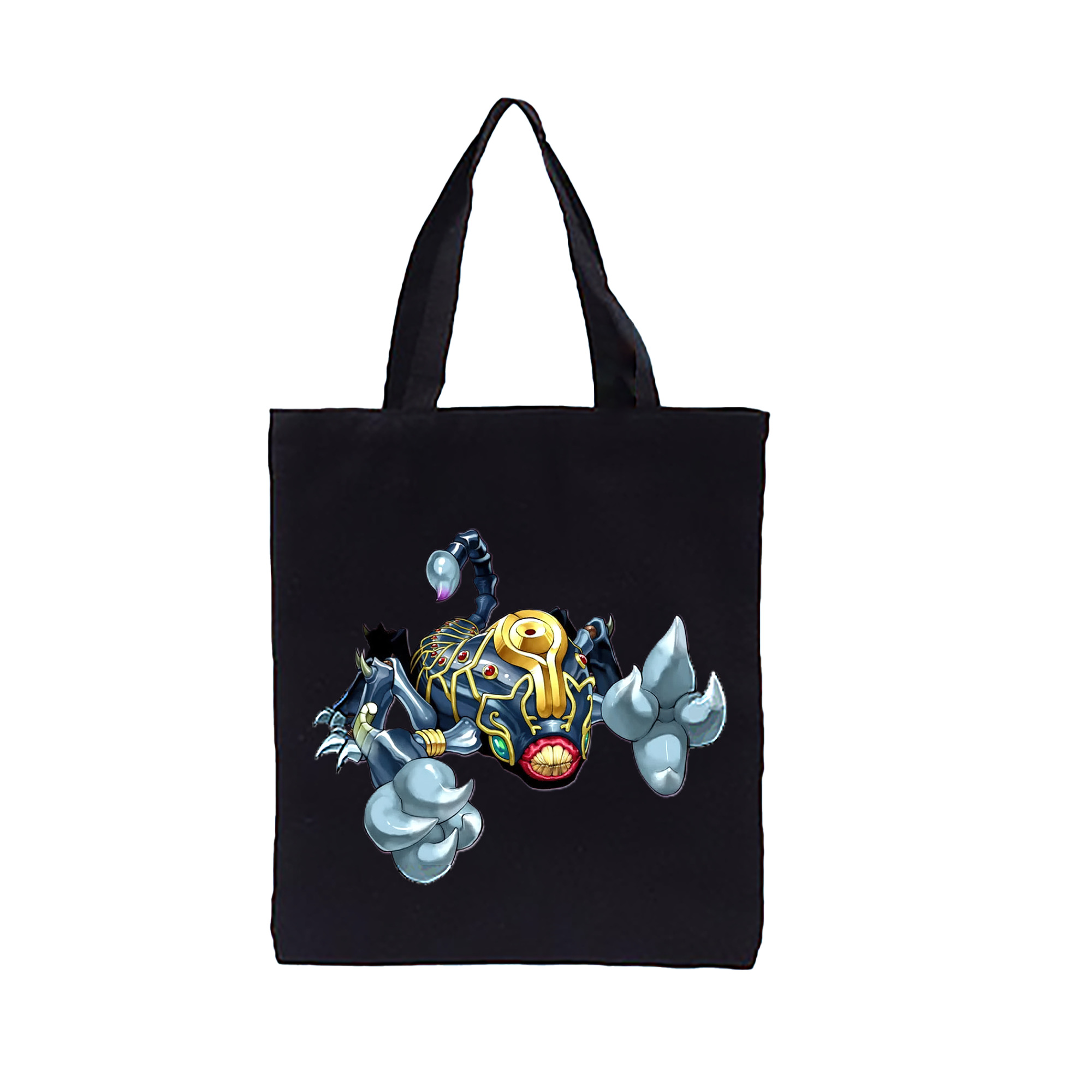 （画像用） 遊☆戯☆王 Yu-Gi-Oh! 縦型キャンバス生地手提げバッグ　トートバッグ