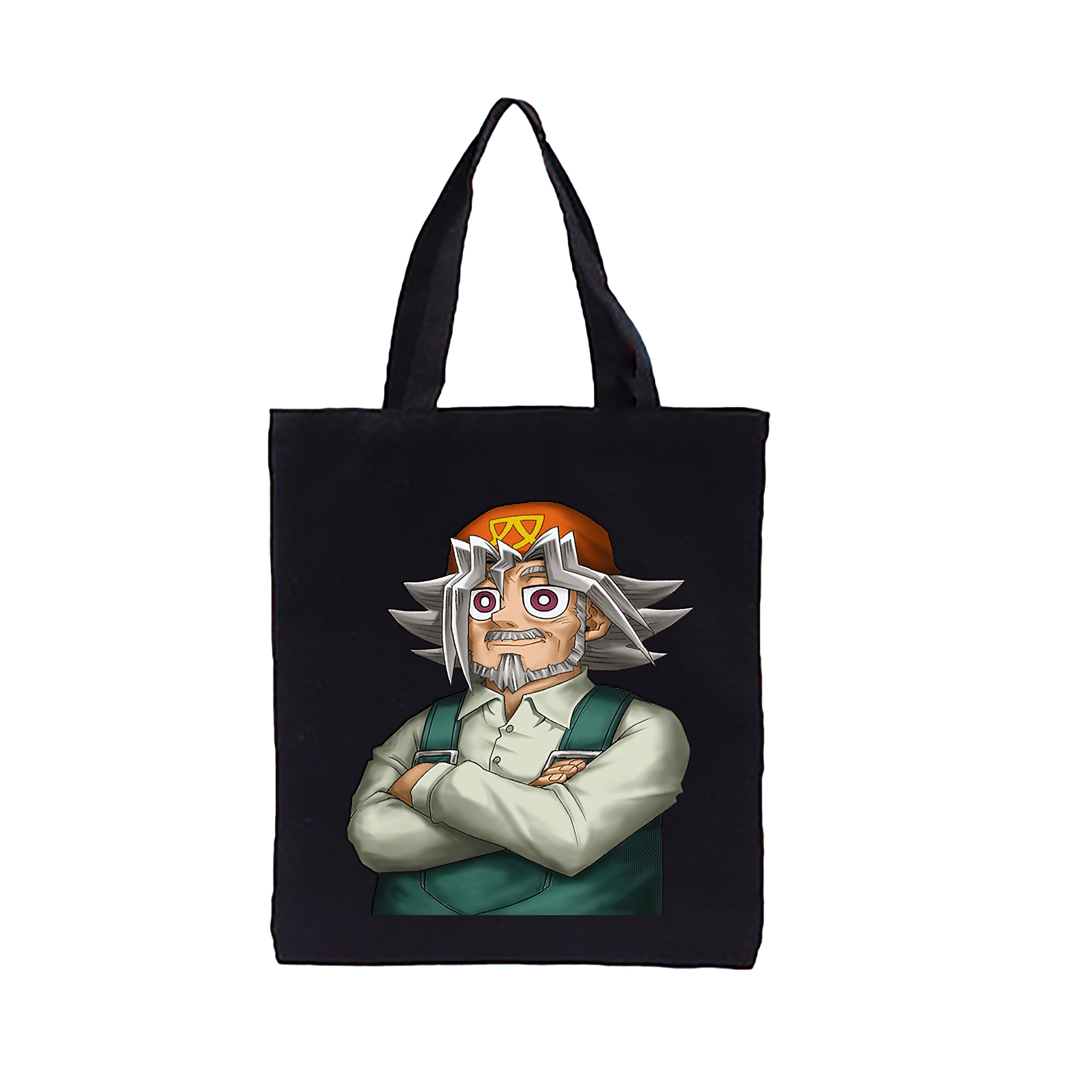 （画像用） 遊☆戯☆王 Yu-Gi-Oh! 縦型キャンバス生地手提げバッグ　トートバッグ