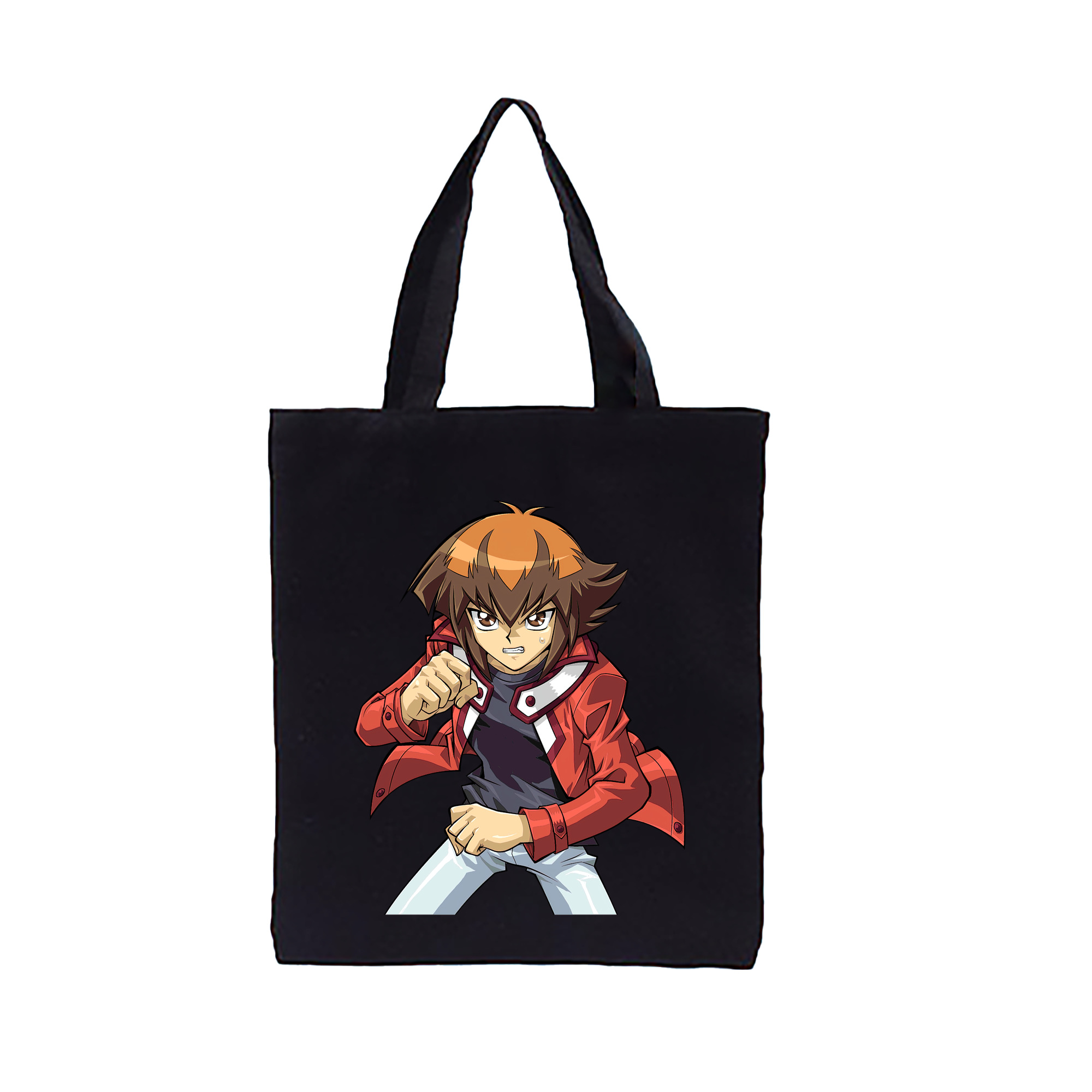 （画像用） 遊☆戯☆王 Yu-Gi-Oh! 縦型キャンバス生地手提げバッグ　トートバッグ
