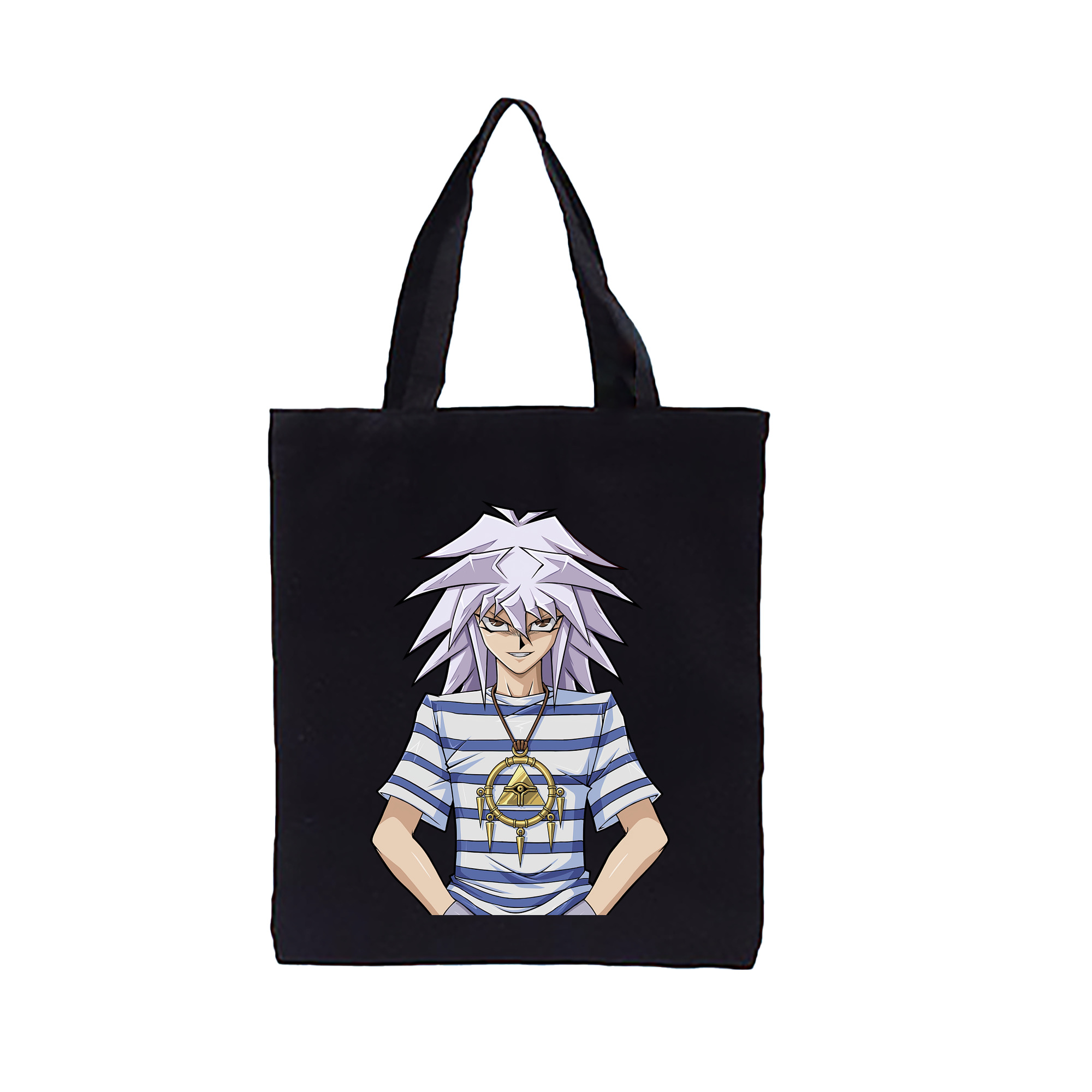 （画像用） 遊☆戯☆王 Yu-Gi-Oh! 縦型キャンバス生地手提げバッグ　トートバッグ