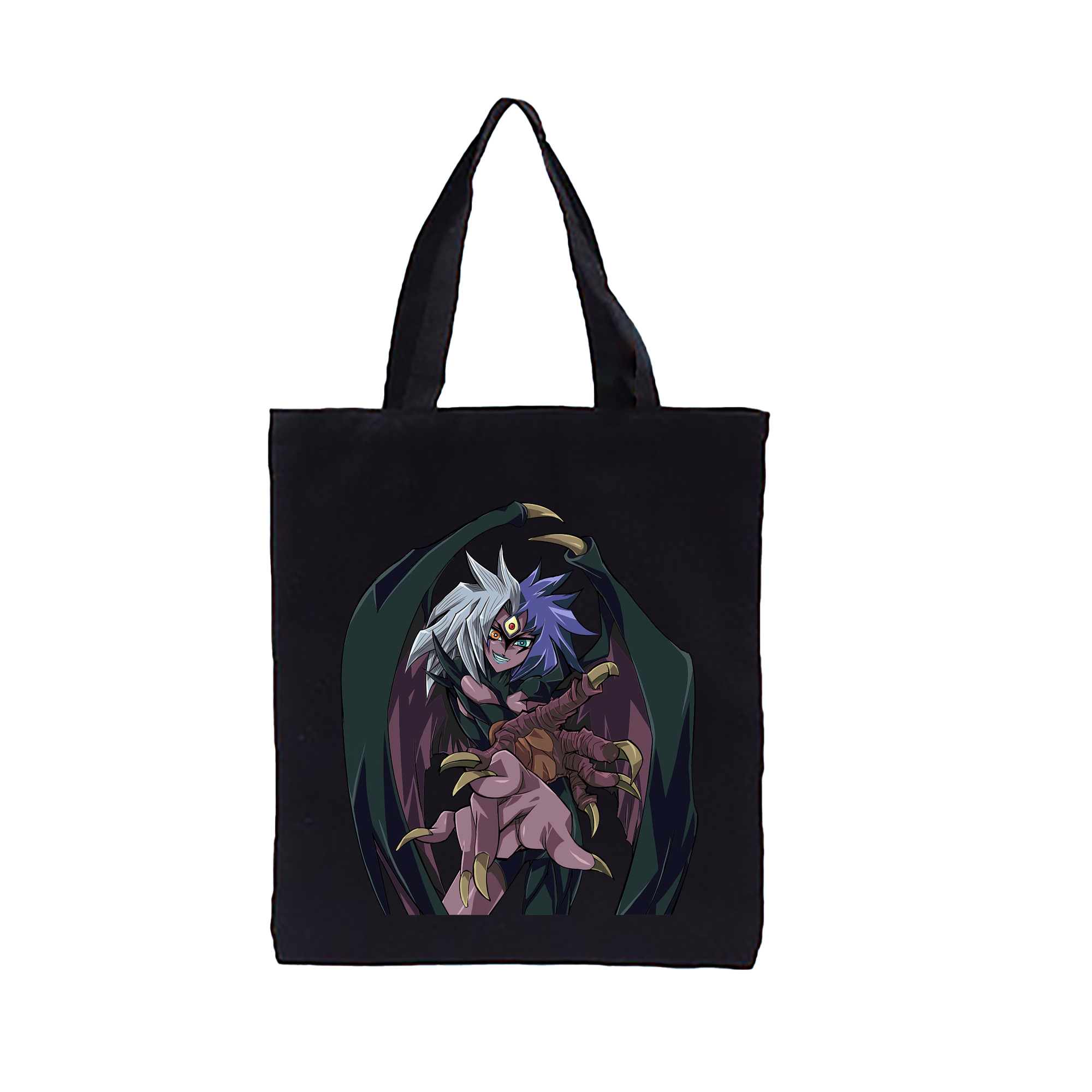 （画像用） 遊☆戯☆王 Yu-Gi-Oh! 縦型キャンバス生地手提げバッグ　トートバッグ