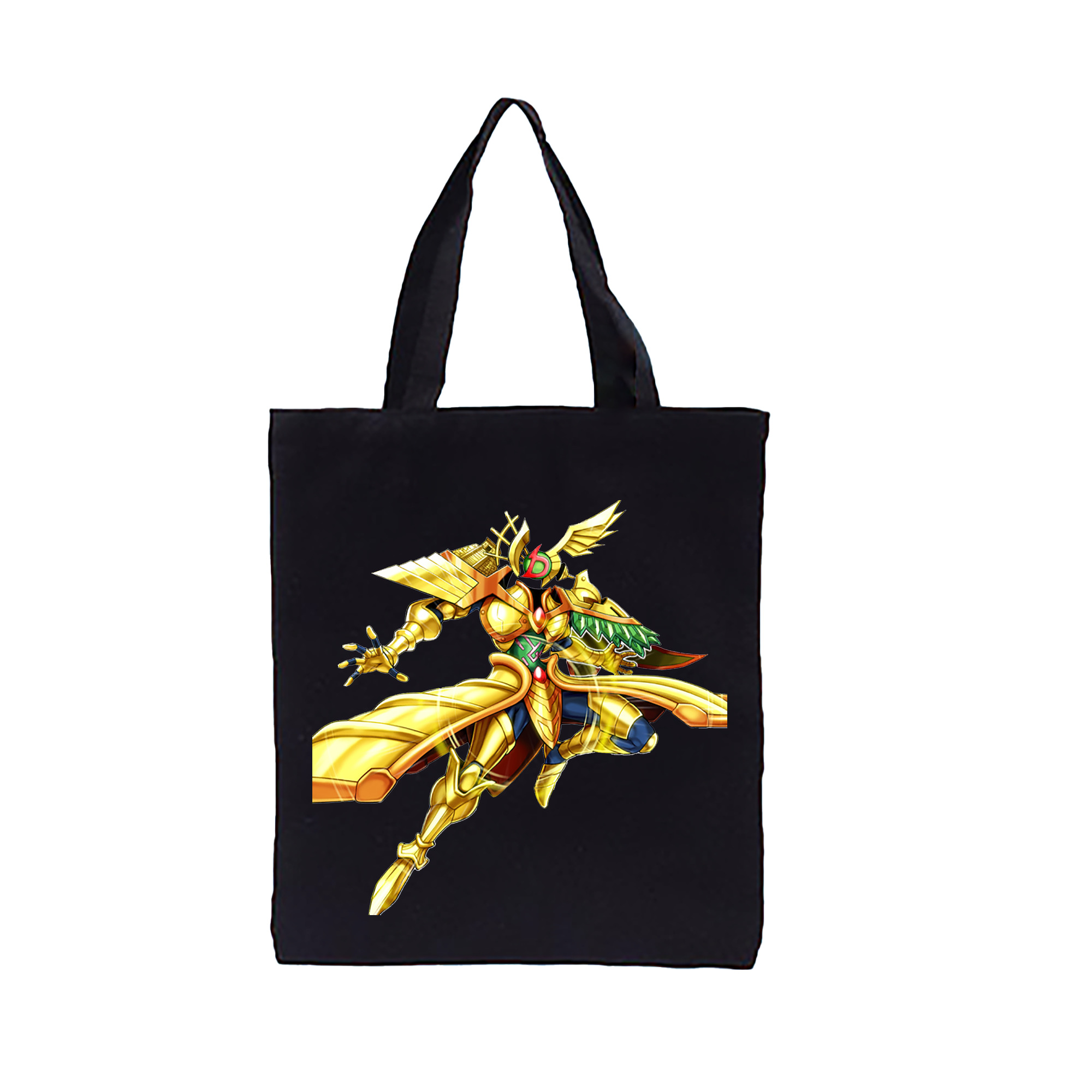 （画像用） 遊☆戯☆王 Yu-Gi-Oh! 縦型キャンバス生地手提げバッグ　トートバッグ