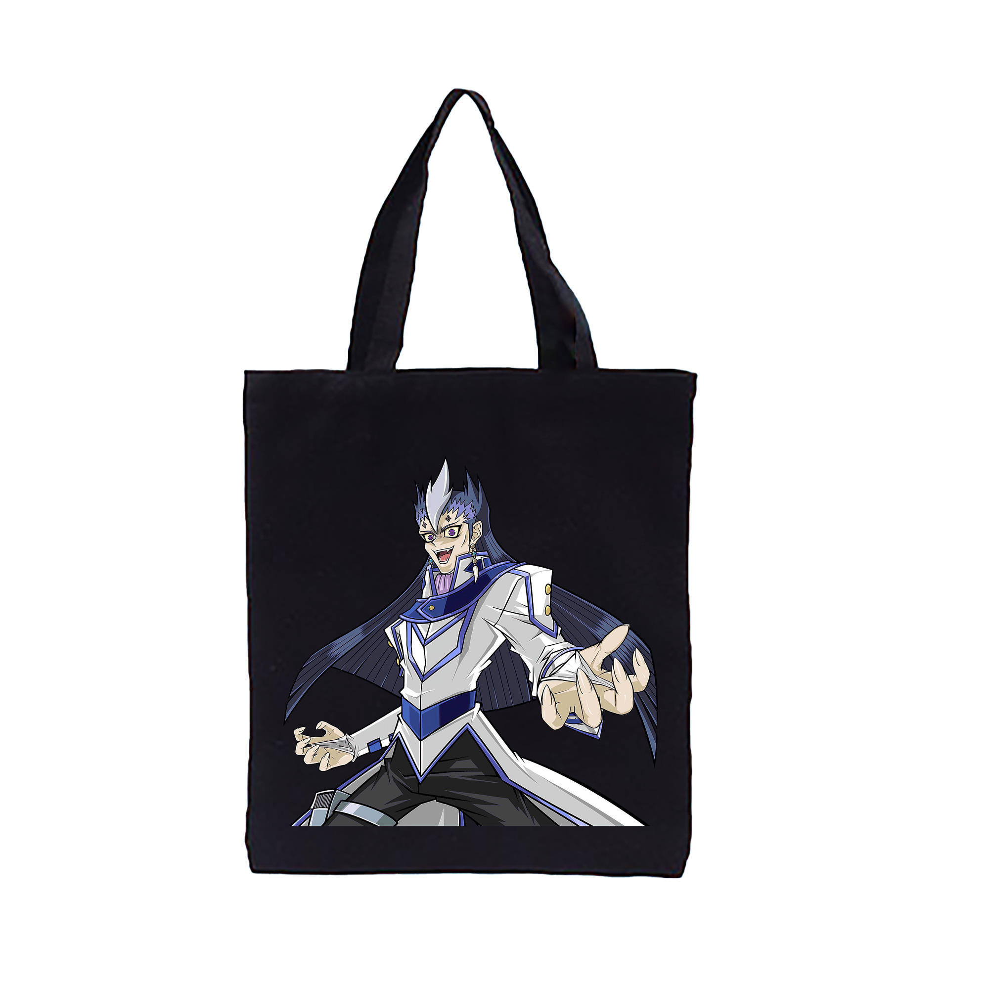 （画像用） 遊☆戯☆王 Yu-Gi-Oh! 縦型キャンバス生地手提げバッグ　トートバッグ