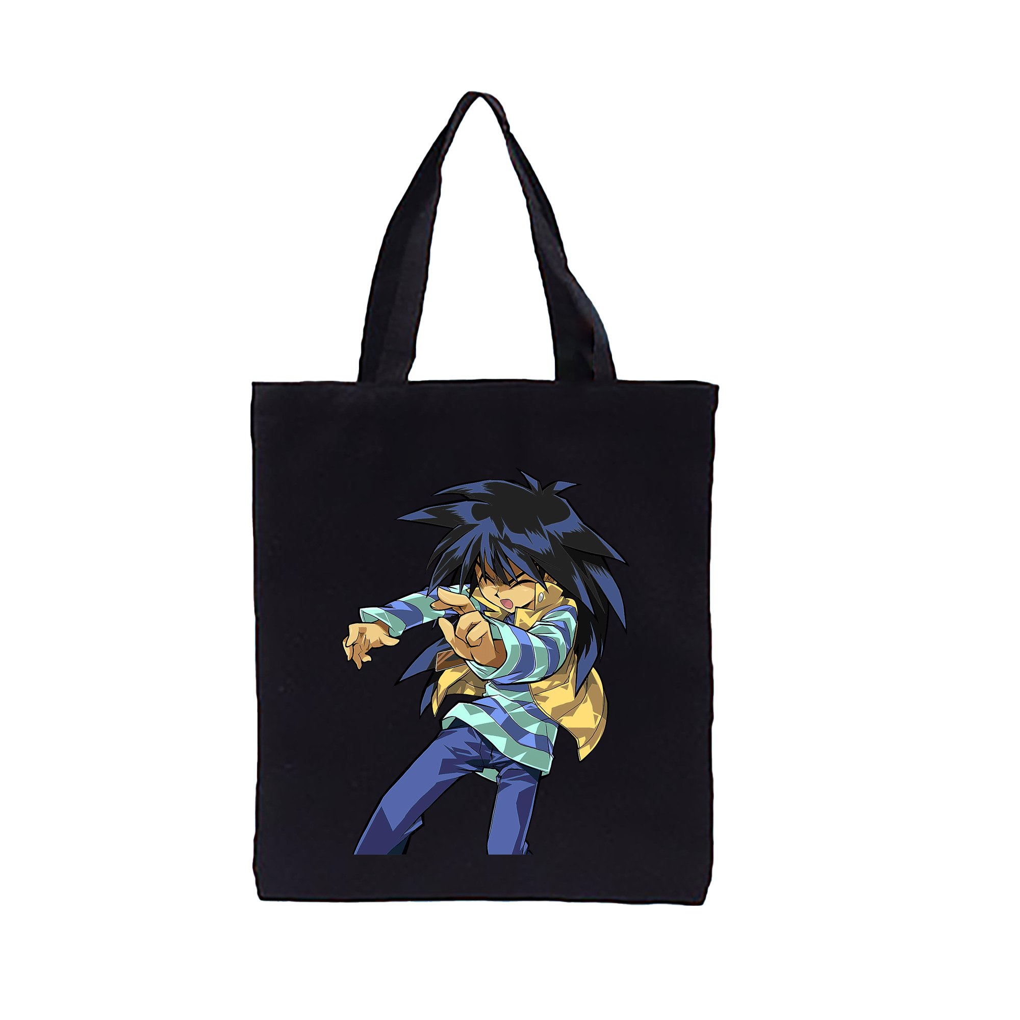（画像用） 遊☆戯☆王 Yu-Gi-Oh! 縦型キャンバス生地手提げバッグ　トートバッグ