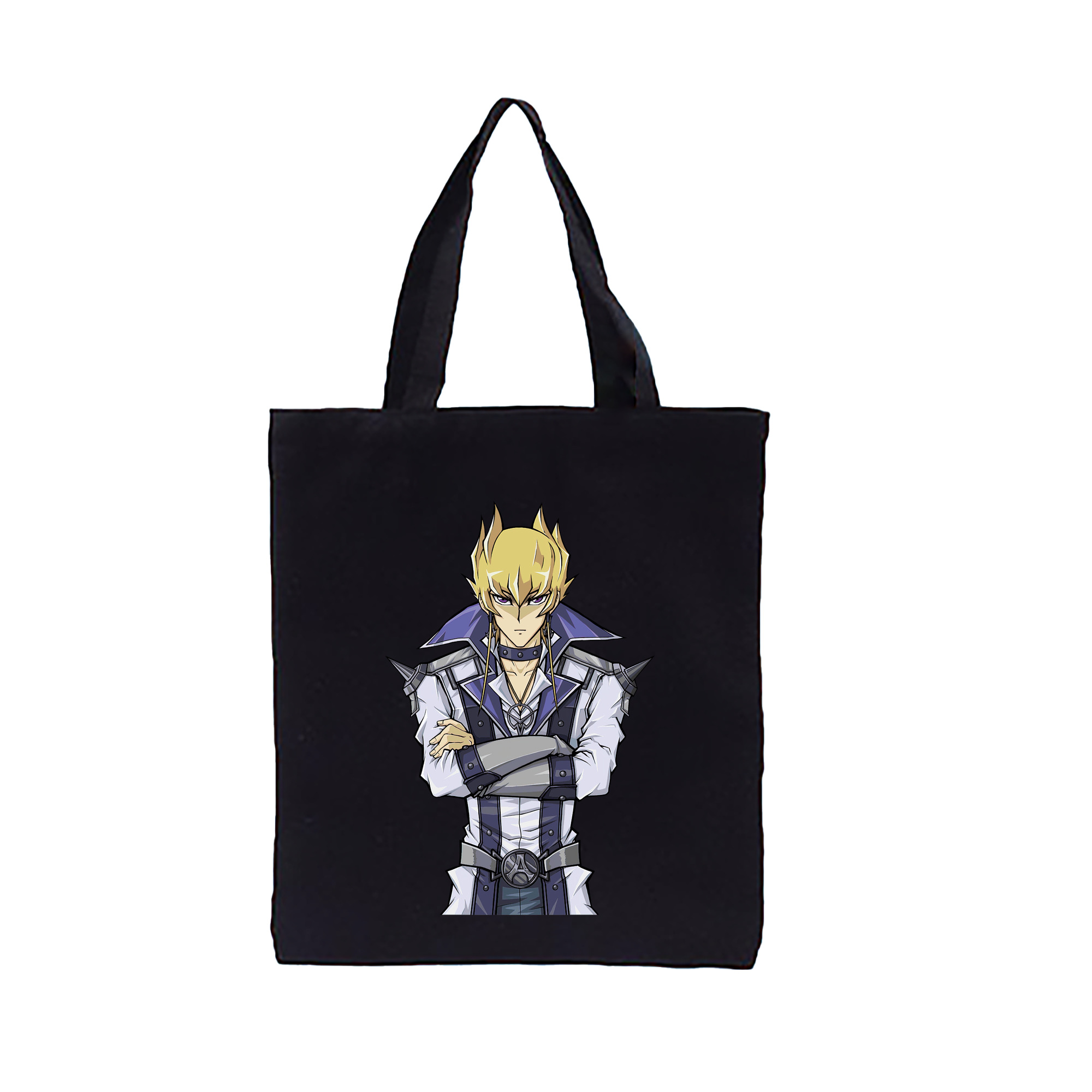 （画像用） 遊☆戯☆王 Yu-Gi-Oh! 縦型キャンバス生地手提げバッグ　トートバッグ