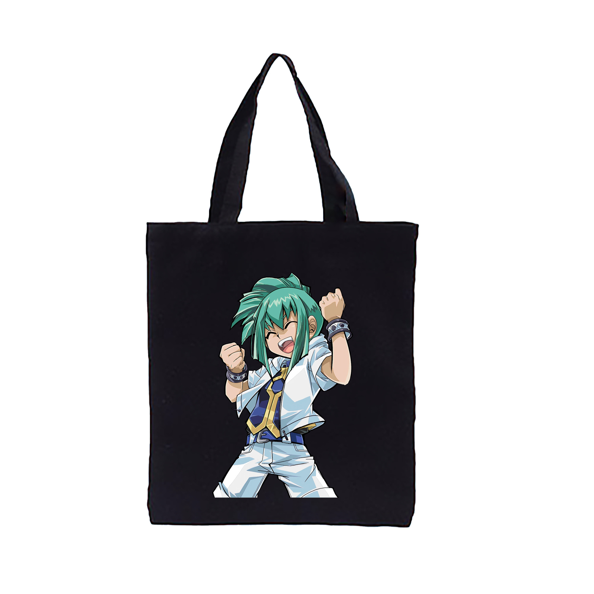 （画像用） 遊☆戯☆王 Yu-Gi-Oh! 縦型キャンバス生地手提げバッグ　トートバッグ