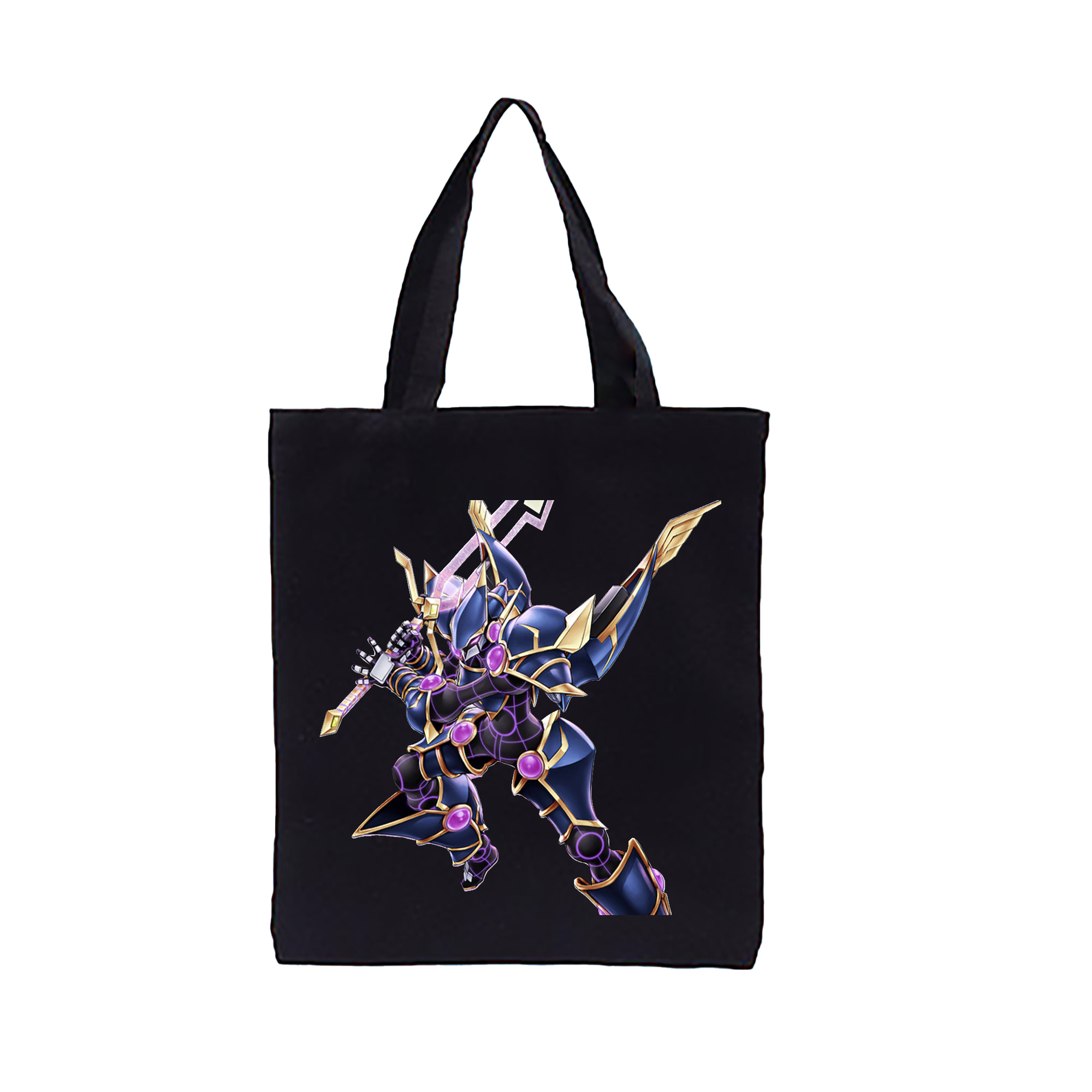 （画像用） 遊☆戯☆王 Yu-Gi-Oh! 縦型キャンバス生地手提げバッグ　トートバッグ