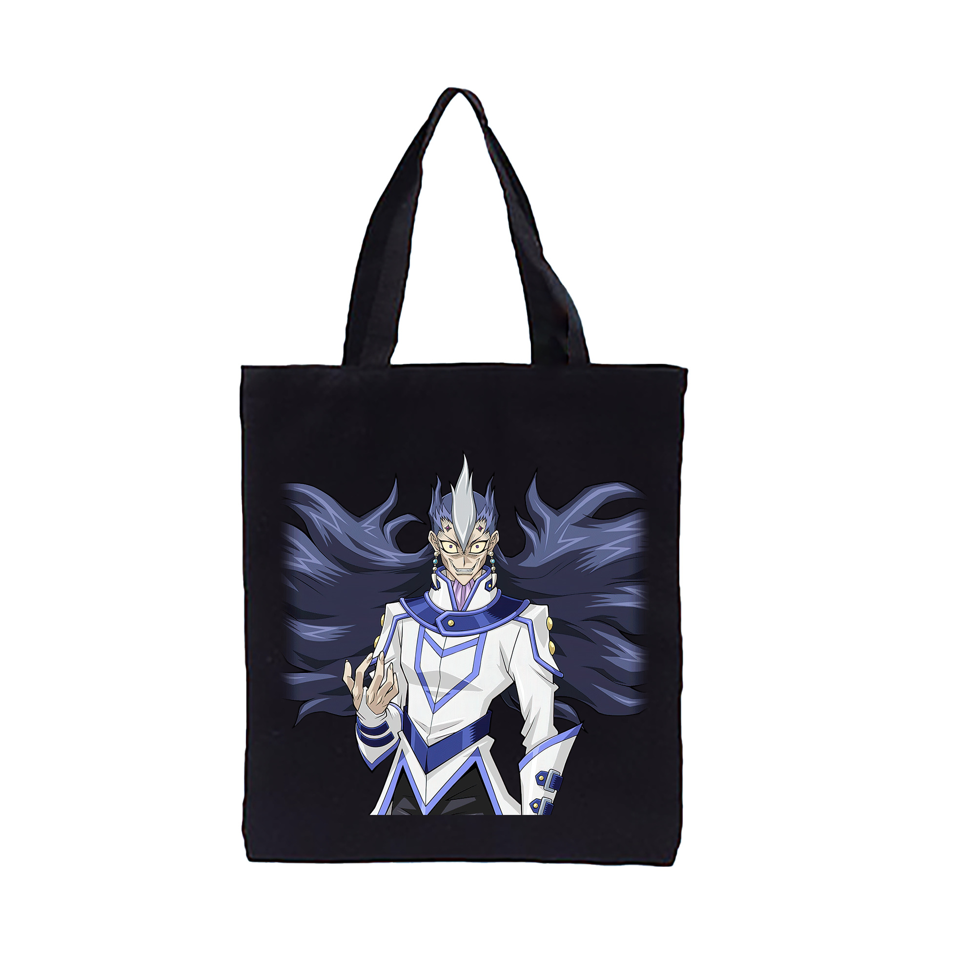 （画像用） 遊☆戯☆王 Yu-Gi-Oh! 縦型キャンバス生地手提げバッグ　トートバッグ