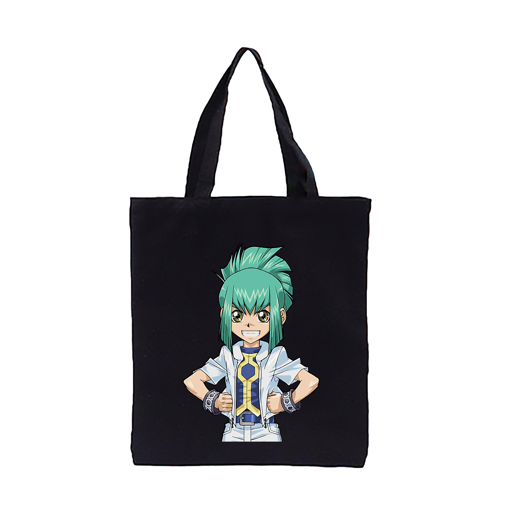 （画像用） 遊☆戯☆王 Yu-Gi-Oh! 縦型キャンバス生地手提げバッグ　トートバッグ