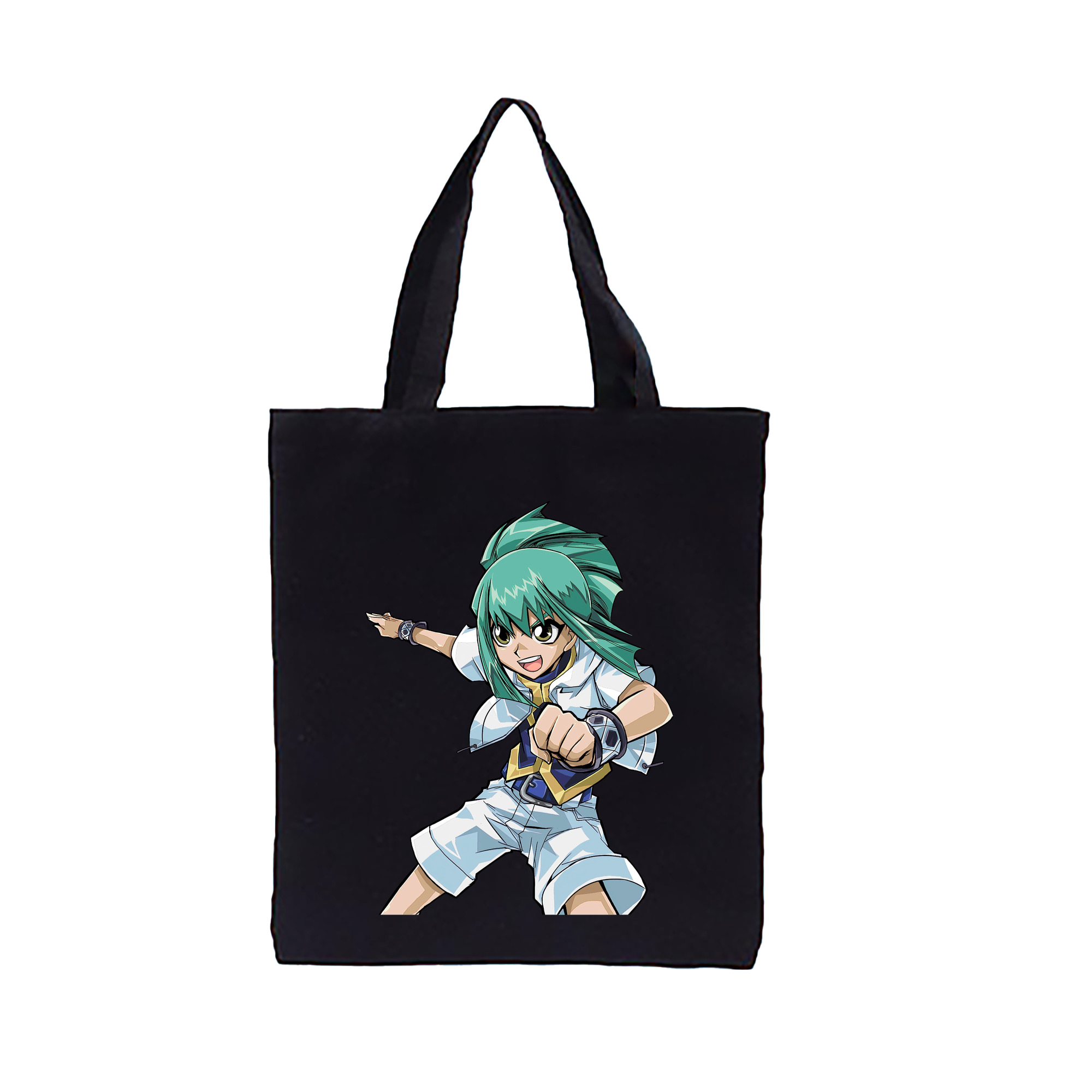 （画像用） 遊☆戯☆王 Yu-Gi-Oh! 縦型キャンバス生地手提げバッグ　トートバッグ