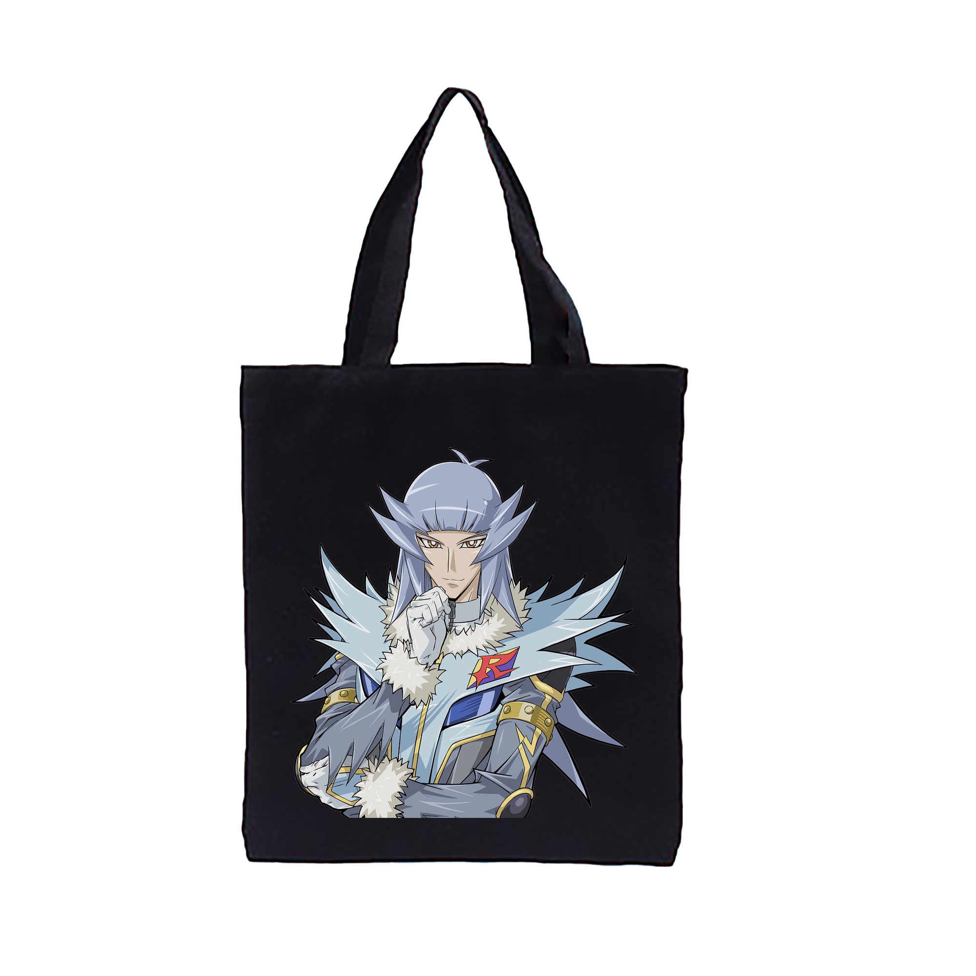 （画像用） 遊☆戯☆王 Yu-Gi-Oh! 縦型キャンバス生地手提げバッグ　トートバッグ