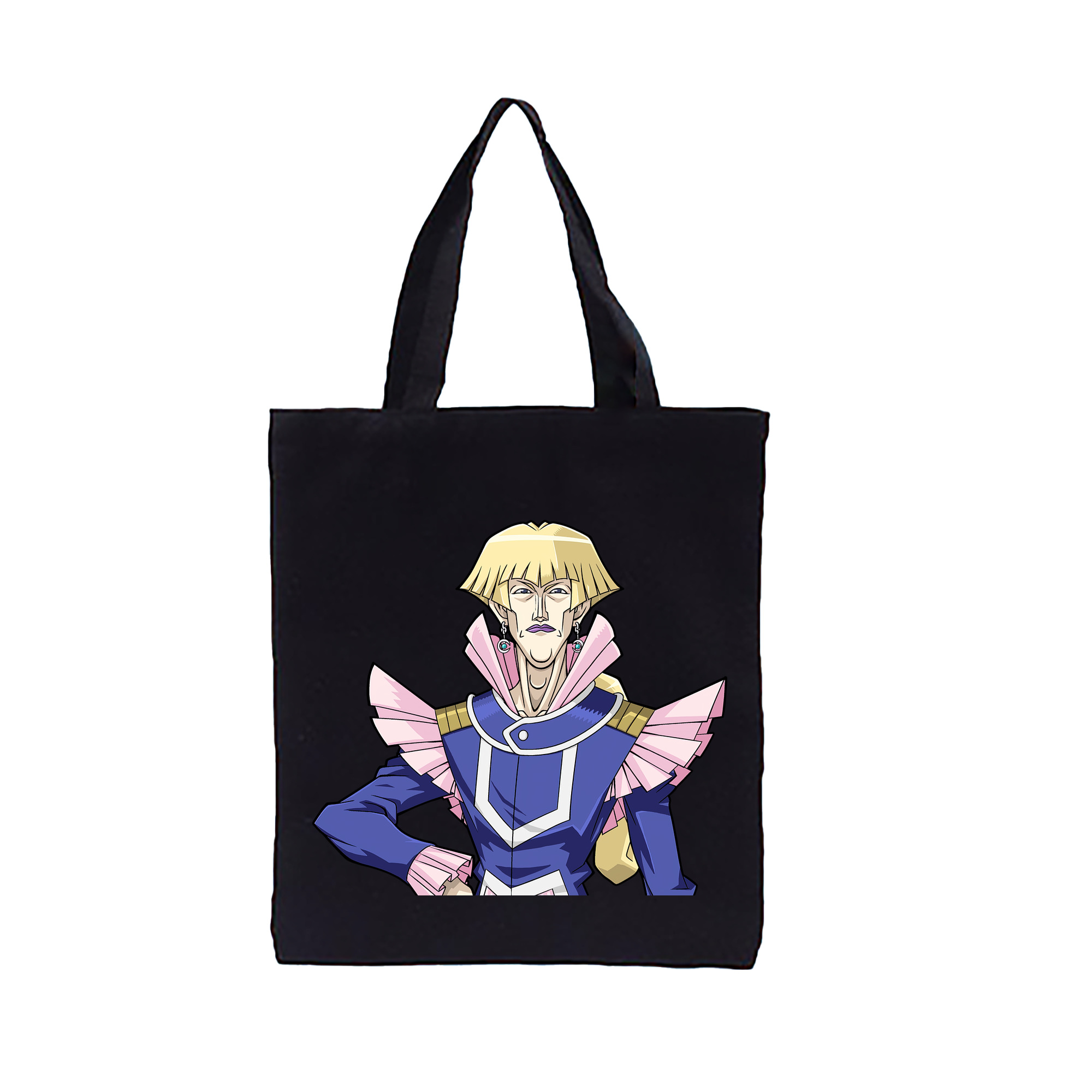 （画像用） 遊☆戯☆王 Yu-Gi-Oh! 縦型キャンバス生地手提げバッグ　トートバッグ