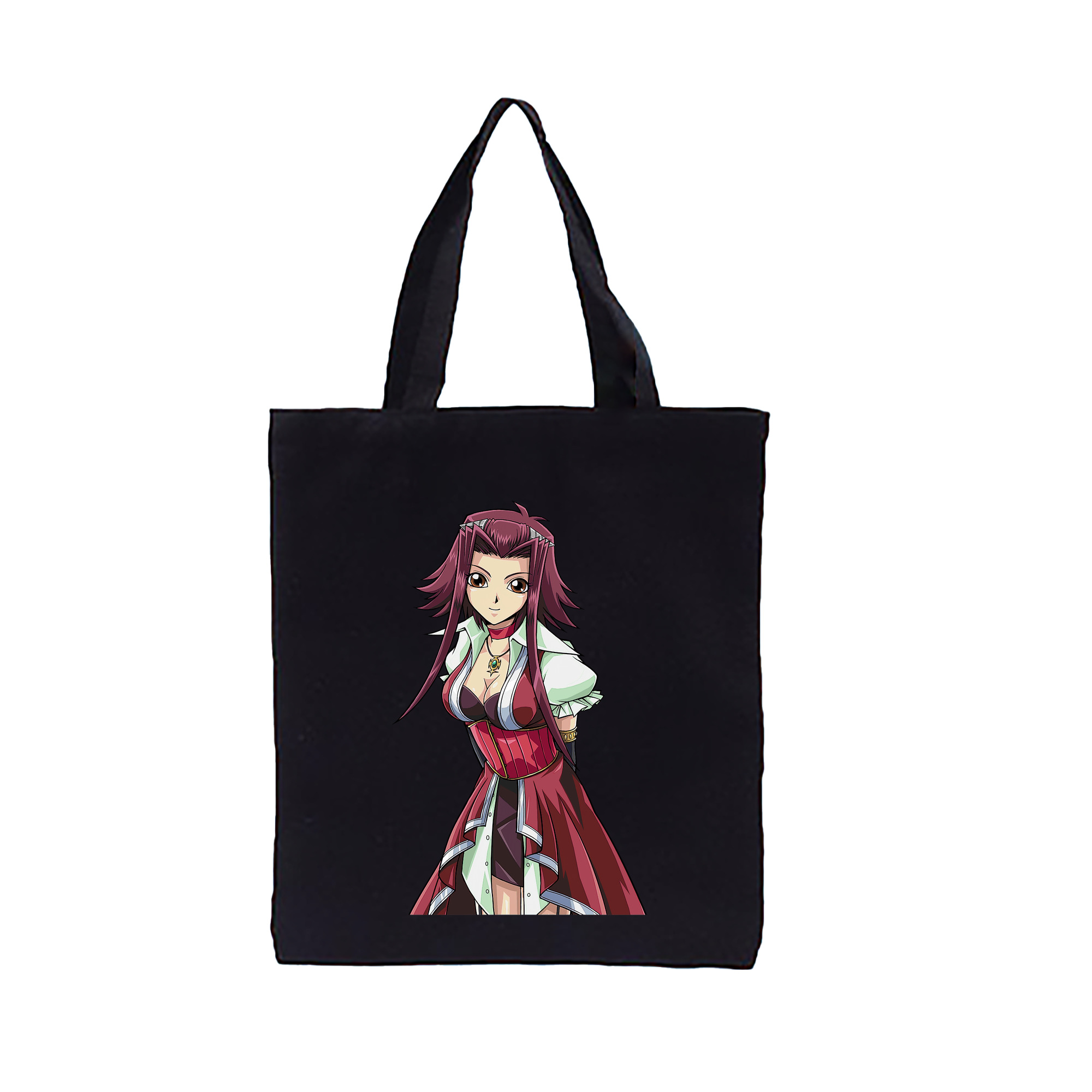 （画像用） 遊☆戯☆王 Yu-Gi-Oh! 縦型キャンバス生地手提げバッグ　トートバッグ