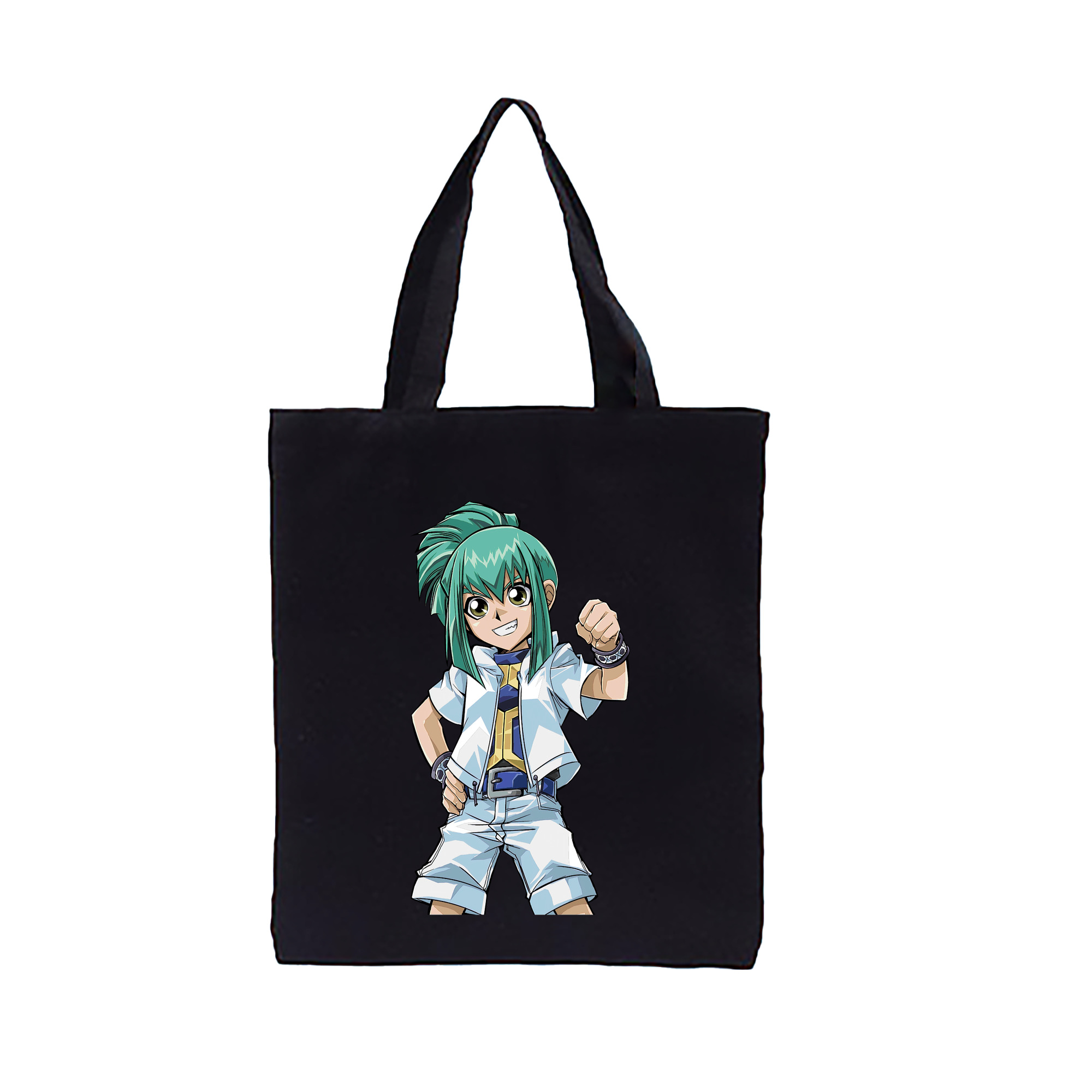 （画像用） 遊☆戯☆王 Yu-Gi-Oh! 縦型キャンバス生地手提げバッグ　トートバッグ