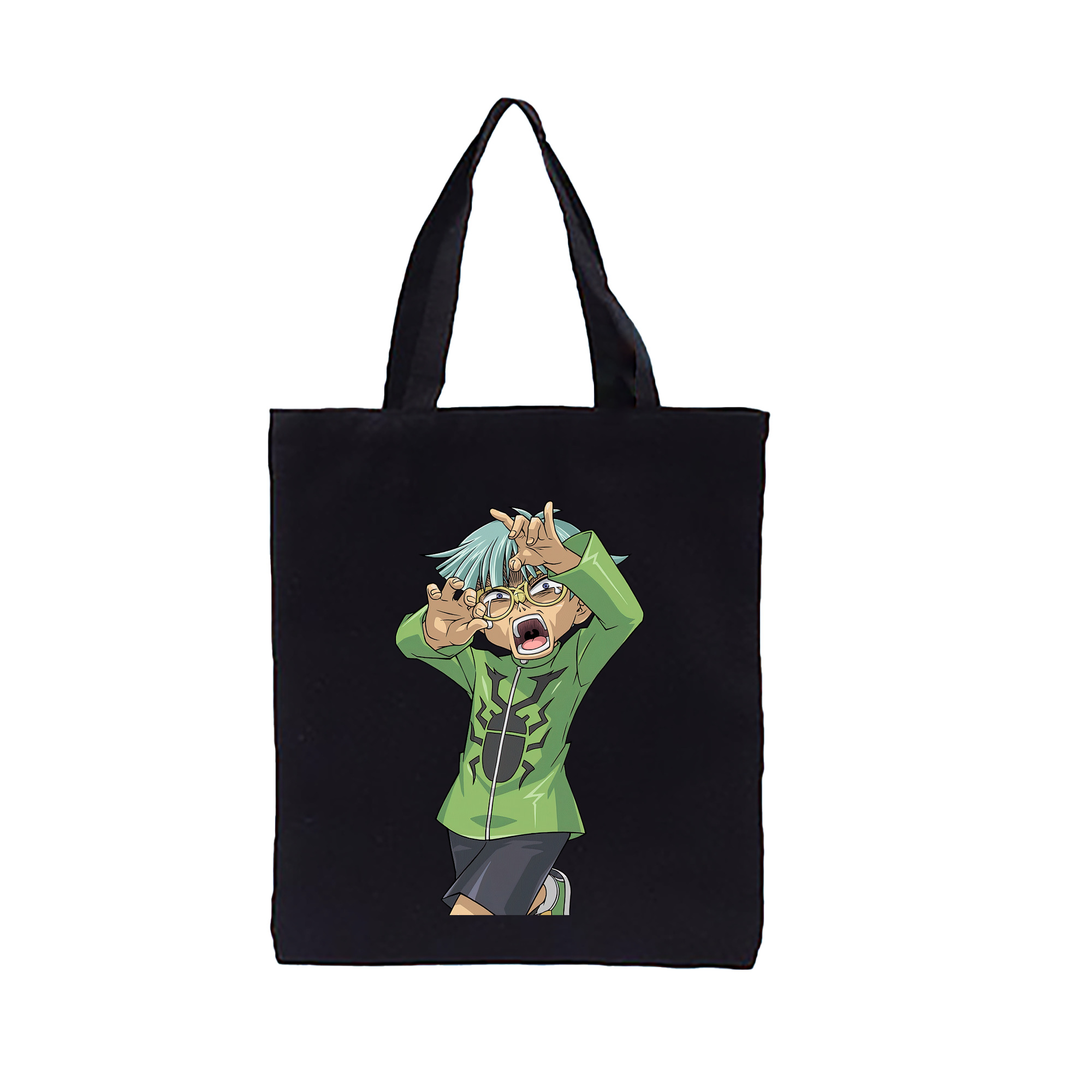（画像用） 遊☆戯☆王 Yu-Gi-Oh! 縦型キャンバス生地手提げバッグ　トートバッグ