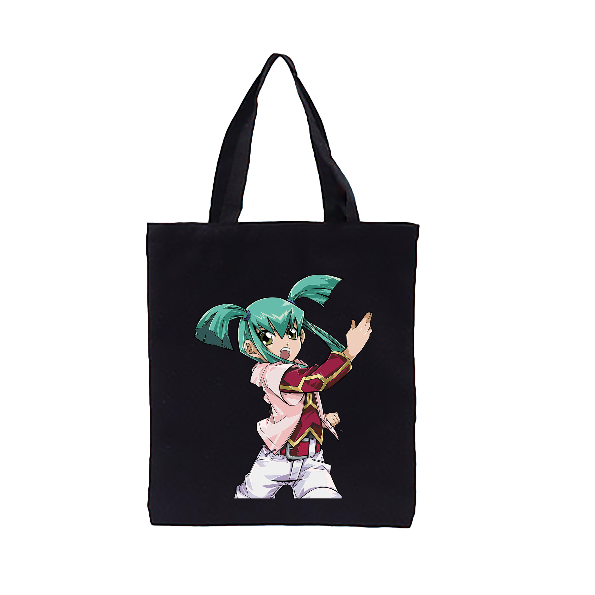 （画像用） 遊☆戯☆王 Yu-Gi-Oh! 縦型キャンバス生地手提げバッグ　トートバッグ