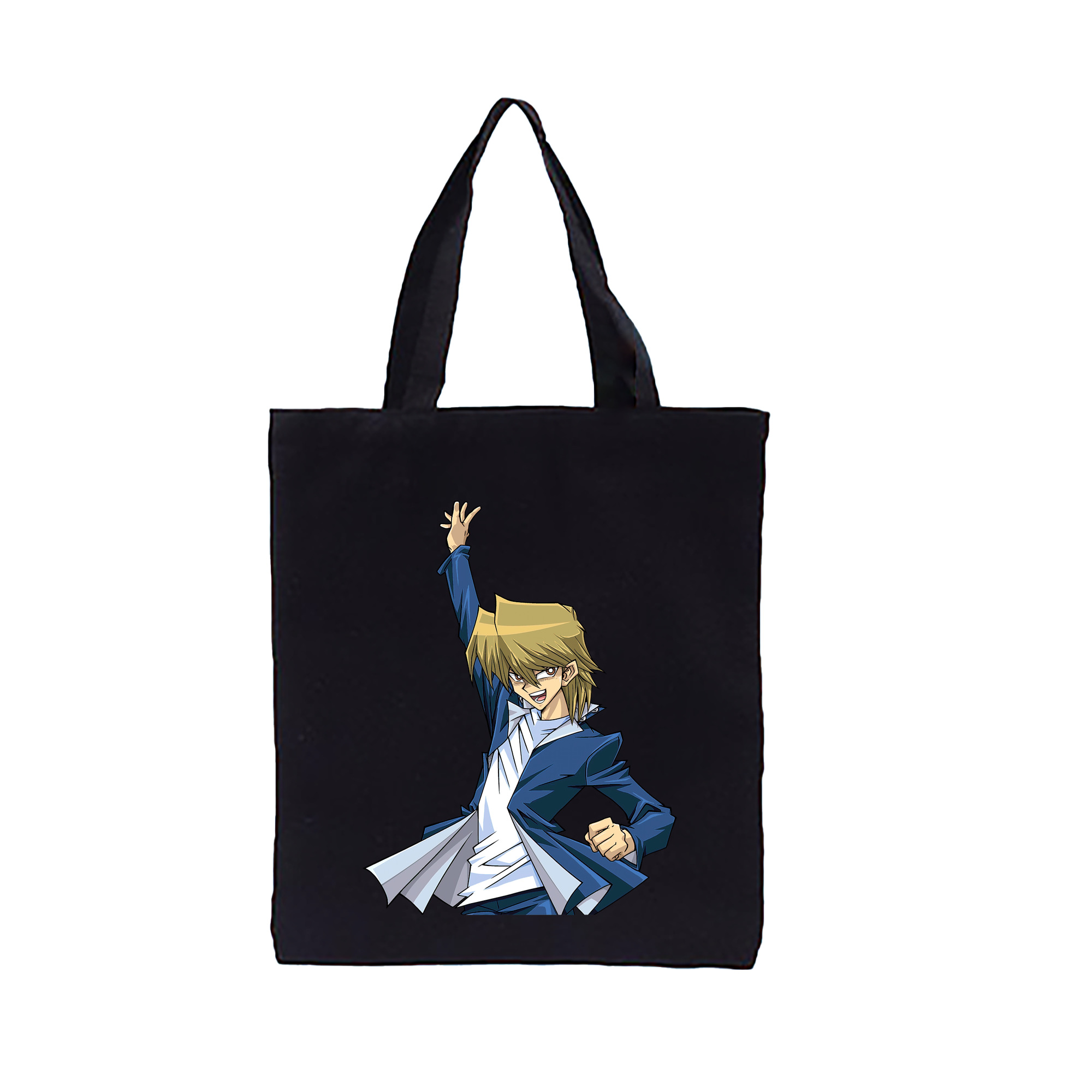 （画像用） 遊☆戯☆王 Yu-Gi-Oh! 縦型キャンバス生地手提げバッグ　トートバッグ
