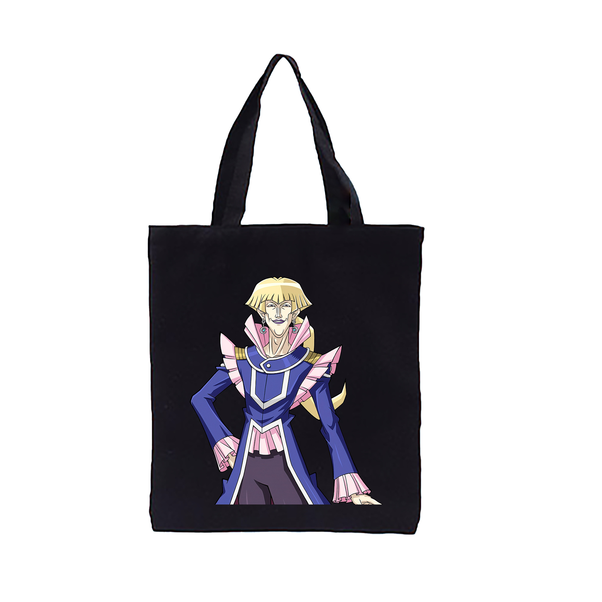 （画像用） 遊☆戯☆王 Yu-Gi-Oh! 縦型キャンバス生地手提げバッグ　トートバッグ