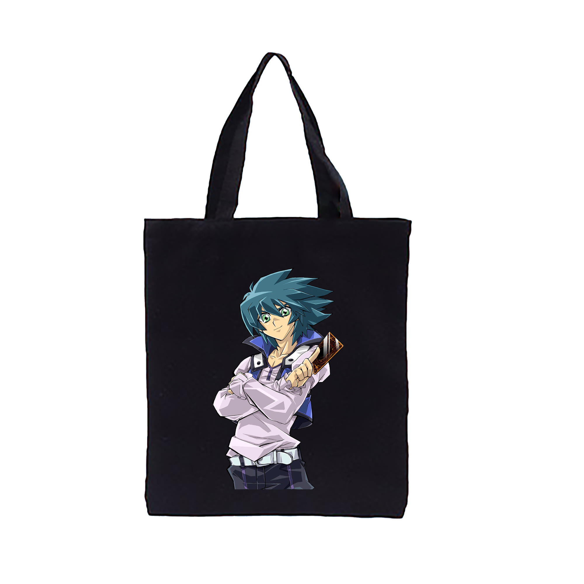 （画像用） 遊☆戯☆王 Yu-Gi-Oh! 縦型キャンバス生地手提げバッグ　トートバッグ