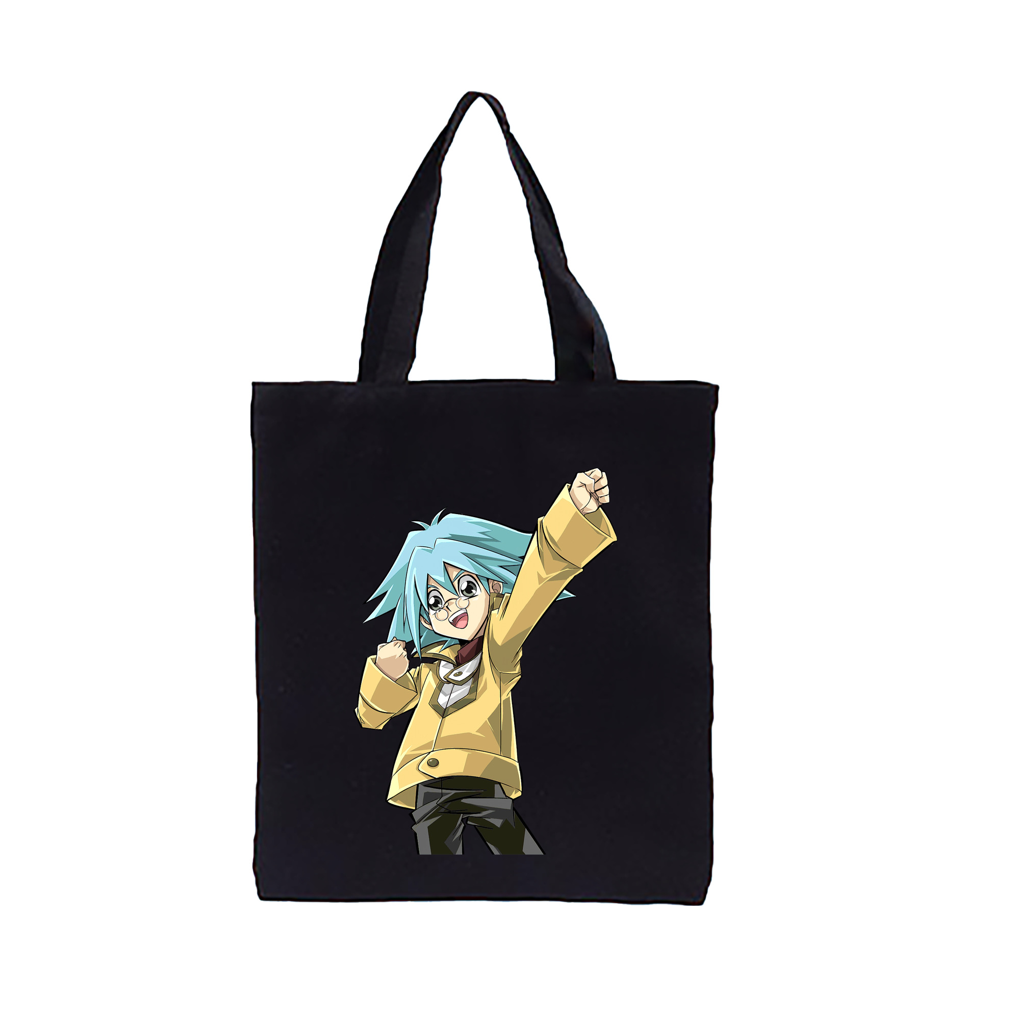 （画像用） 遊☆戯☆王 Yu-Gi-Oh! 縦型キャンバス生地手提げバッグ　トートバッグ