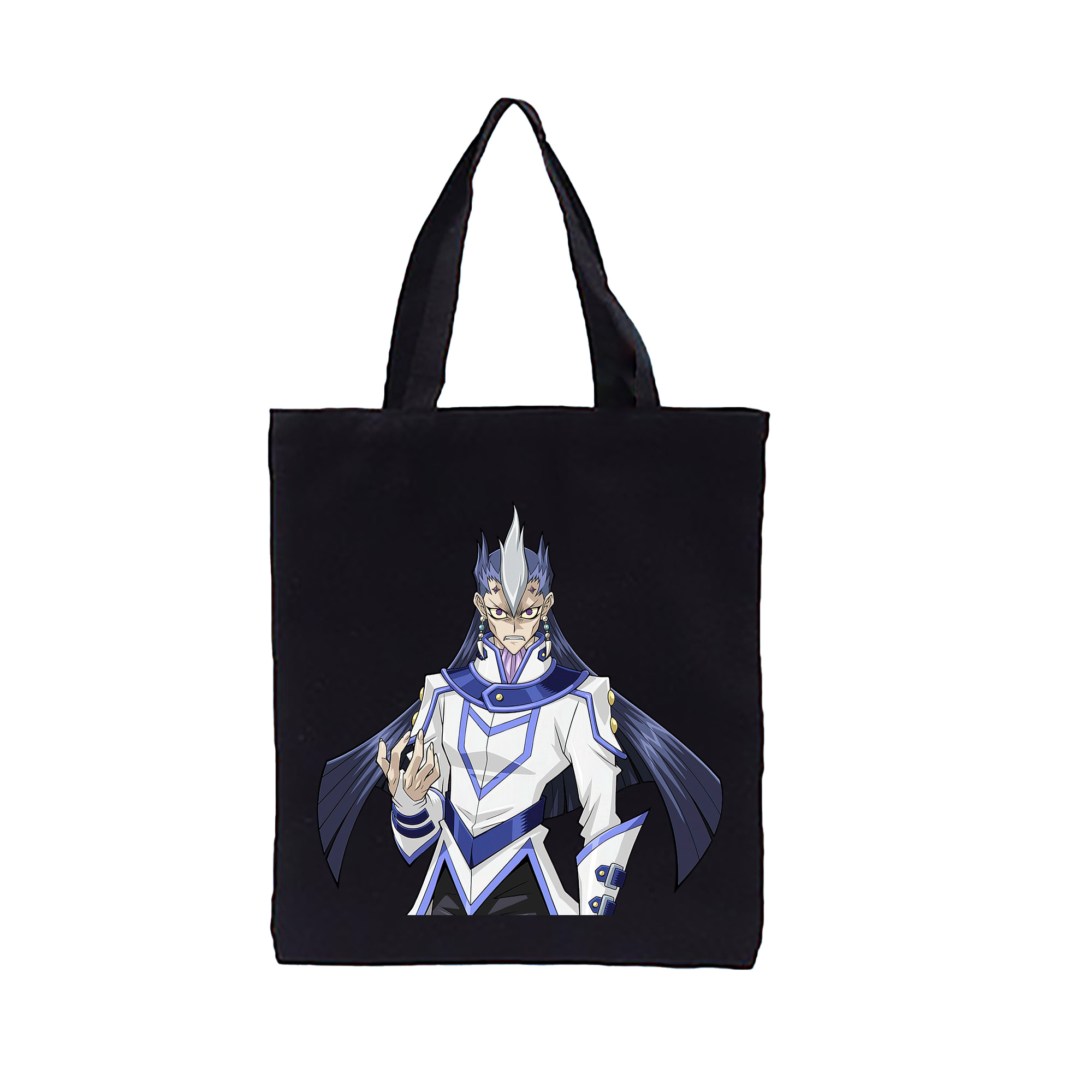 （画像用） 遊☆戯☆王 Yu-Gi-Oh! 縦型キャンバス生地手提げバッグ　トートバッグ
