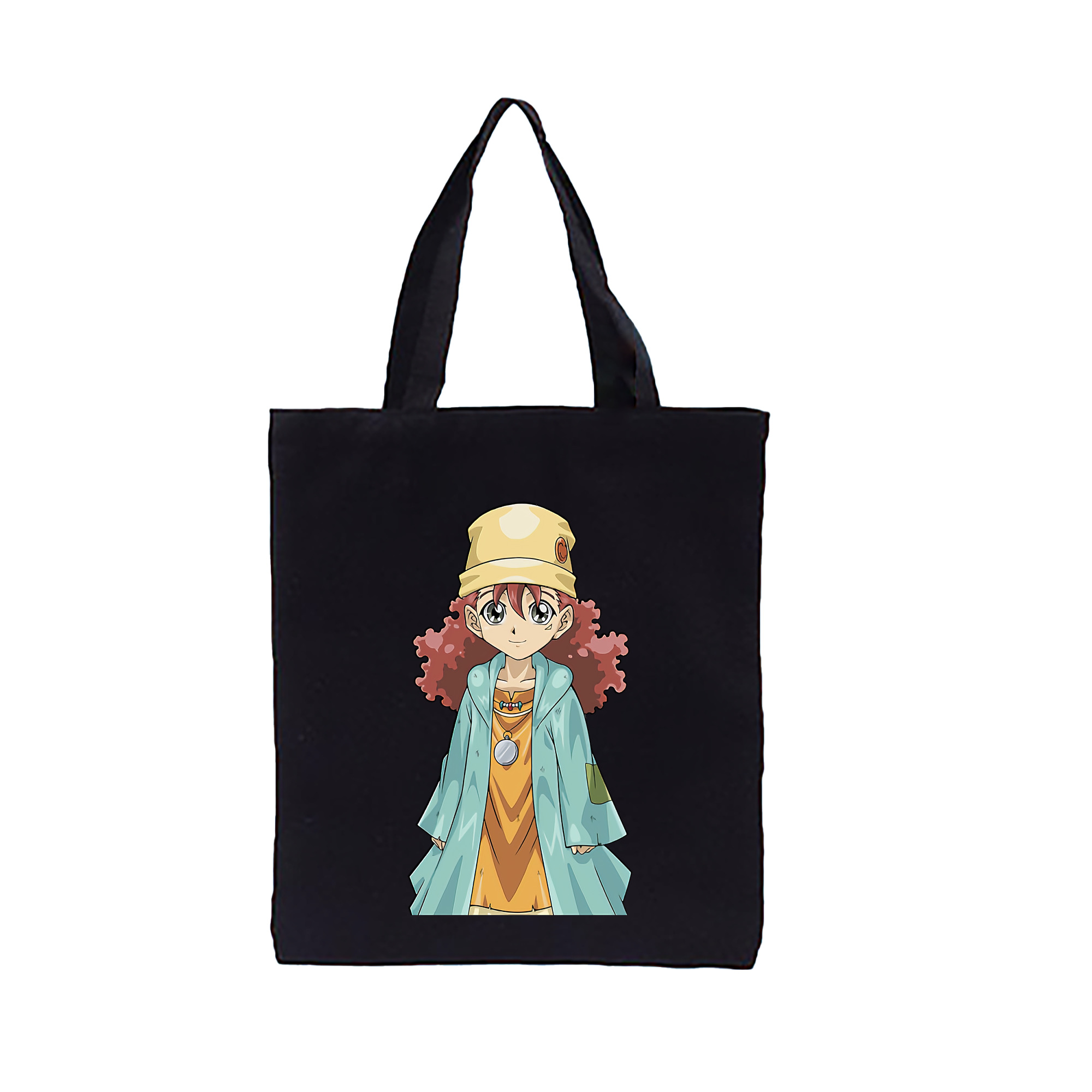 （画像用） 遊☆戯☆王 Yu-Gi-Oh! 縦型キャンバス生地手提げバッグ　トートバッグ