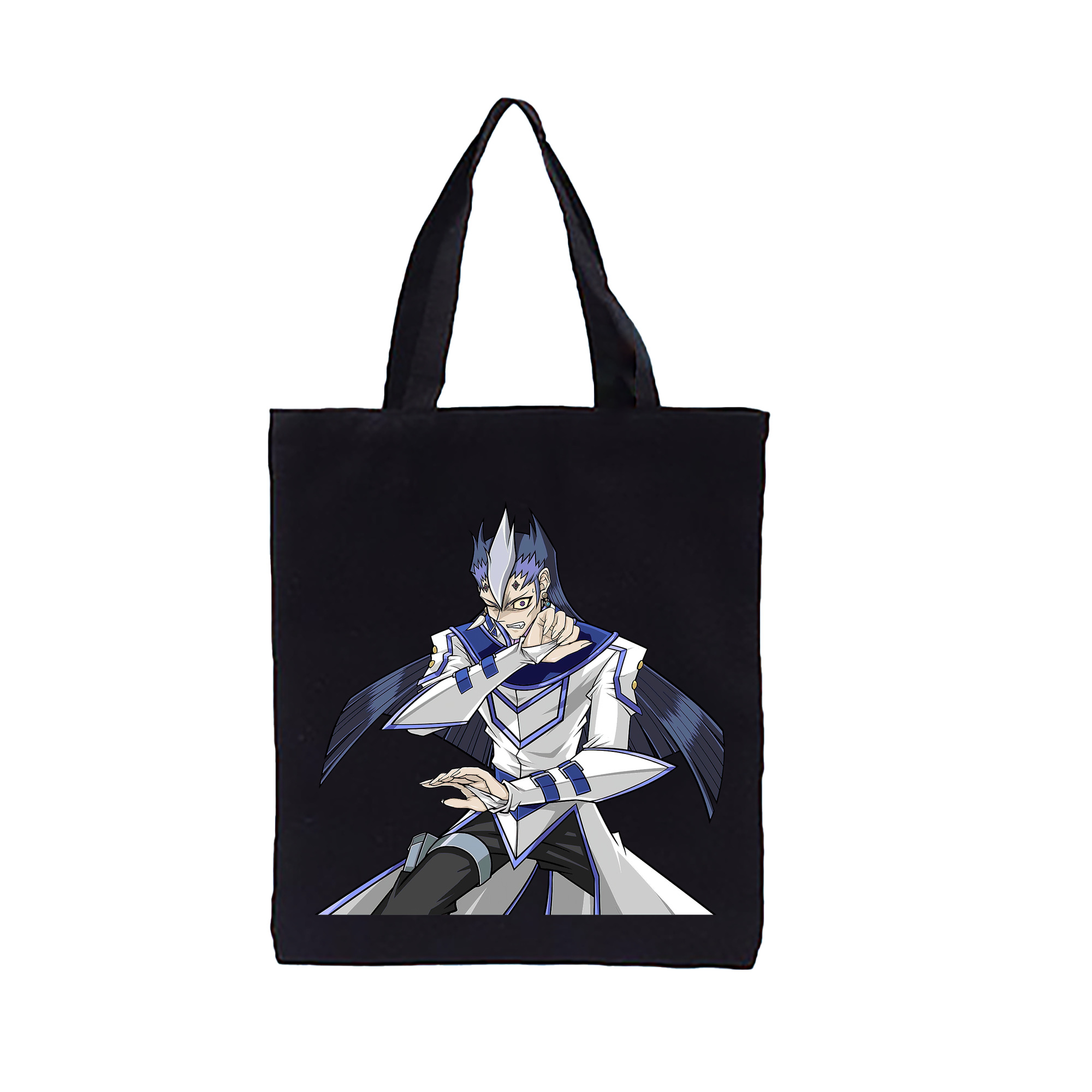 （画像用） 遊☆戯☆王 Yu-Gi-Oh! 縦型キャンバス生地手提げバッグ　トートバッグ