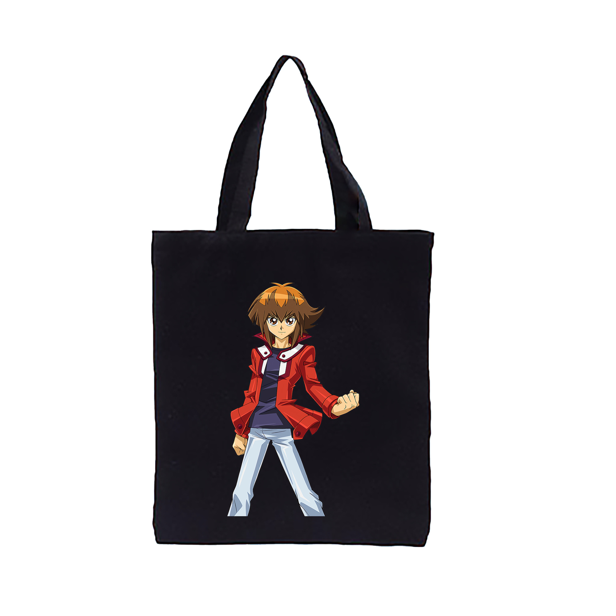 （画像用） 遊☆戯☆王 Yu-Gi-Oh! 縦型キャンバス生地手提げバッグ　トートバッグ