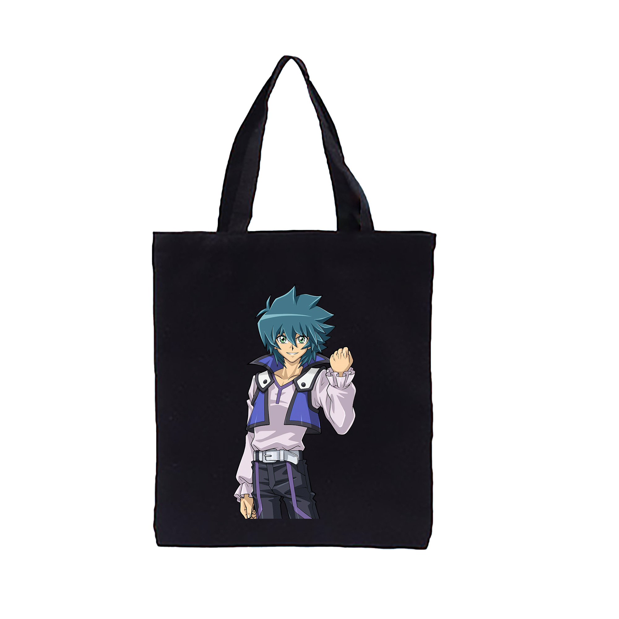（画像用） 遊☆戯☆王 Yu-Gi-Oh! 縦型キャンバス生地手提げバッグ　トートバッグ